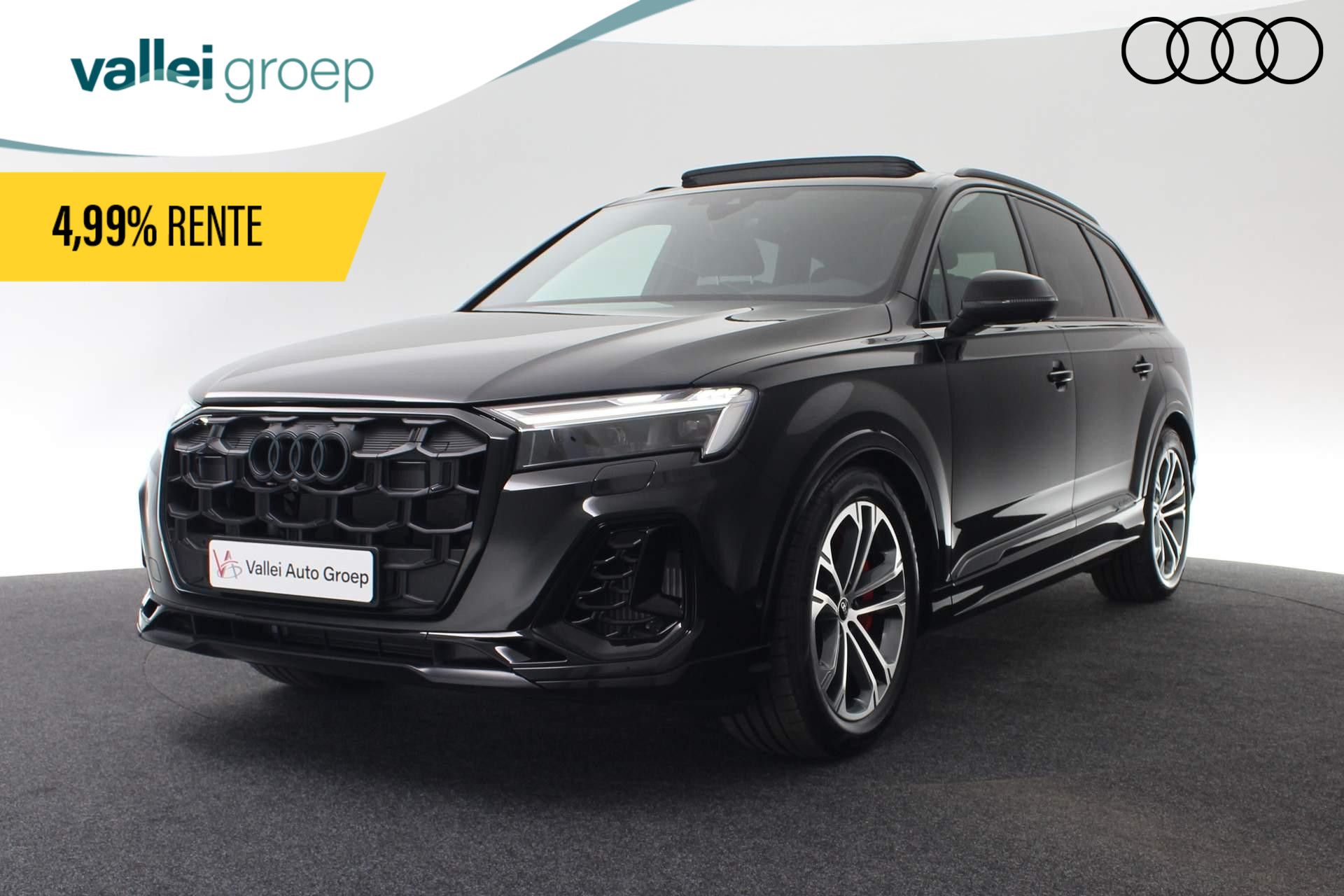 Audi Q7 Pro Line S 55 TFSI e 290 kW / 394 PK SUV 8 versn. | e-premie € 6.000,- | quattro | Assistentiepakket tour | B&O premium 3d | Comfortsleutel | Trekhaak |