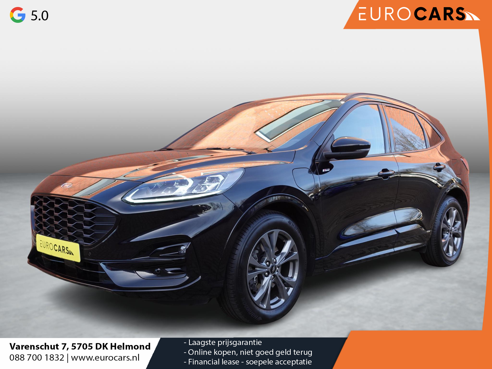 Ford Kuga ST -Line X Airco ECC Navi Carplay Adaptive Cruise Control PDC VA 360 Camera Full LED