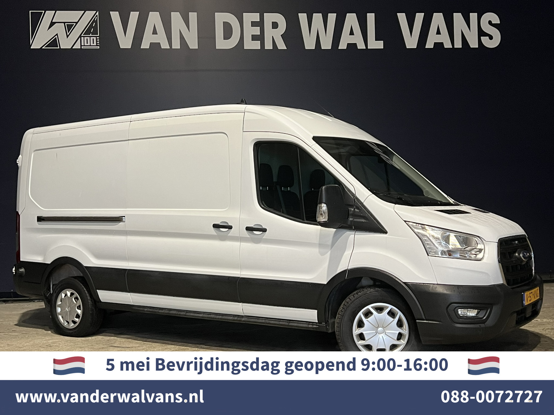 Ford Transit 2.0 TDCI 131pk L3H2 Euro6 Airco | Camera | Navigatie | Apple Carplay | Cruisecontrol | Stoelverwarming Android Auto, Verwarmde voorruit, Parkeersensoren, Bijrijdersbank