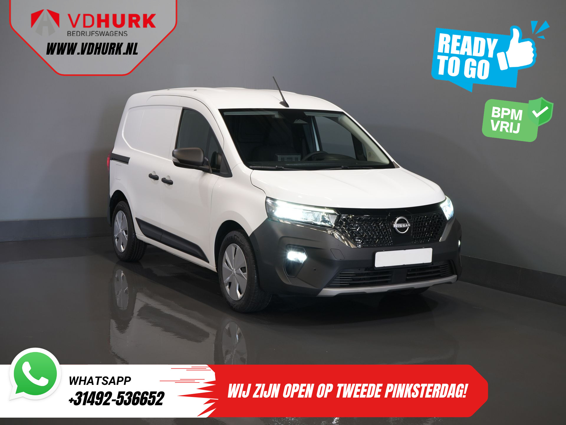 Nissan Townstar 45 kWh 285 km WLTP LED/ Snellader/ Carplay/ Climate/ Camera/ PDC/ Cruise