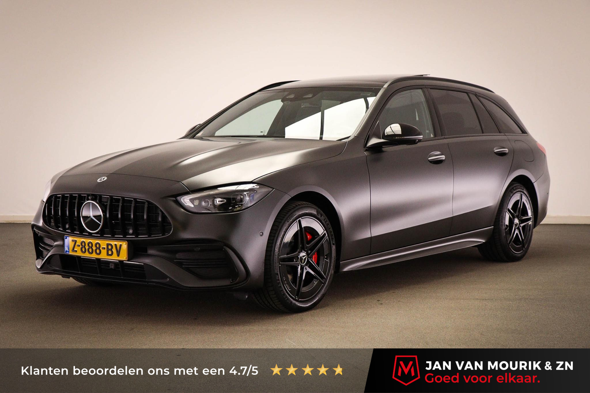 Mercedes-Benz C-Klasse Estate 300 e AMG Line | PREMIUM PLUS / KEYLESS / RIJASSISTENTIE- PACK | VOORKLIMATISERING | DIGITAL LIGHT | TREKHAAK | 18"