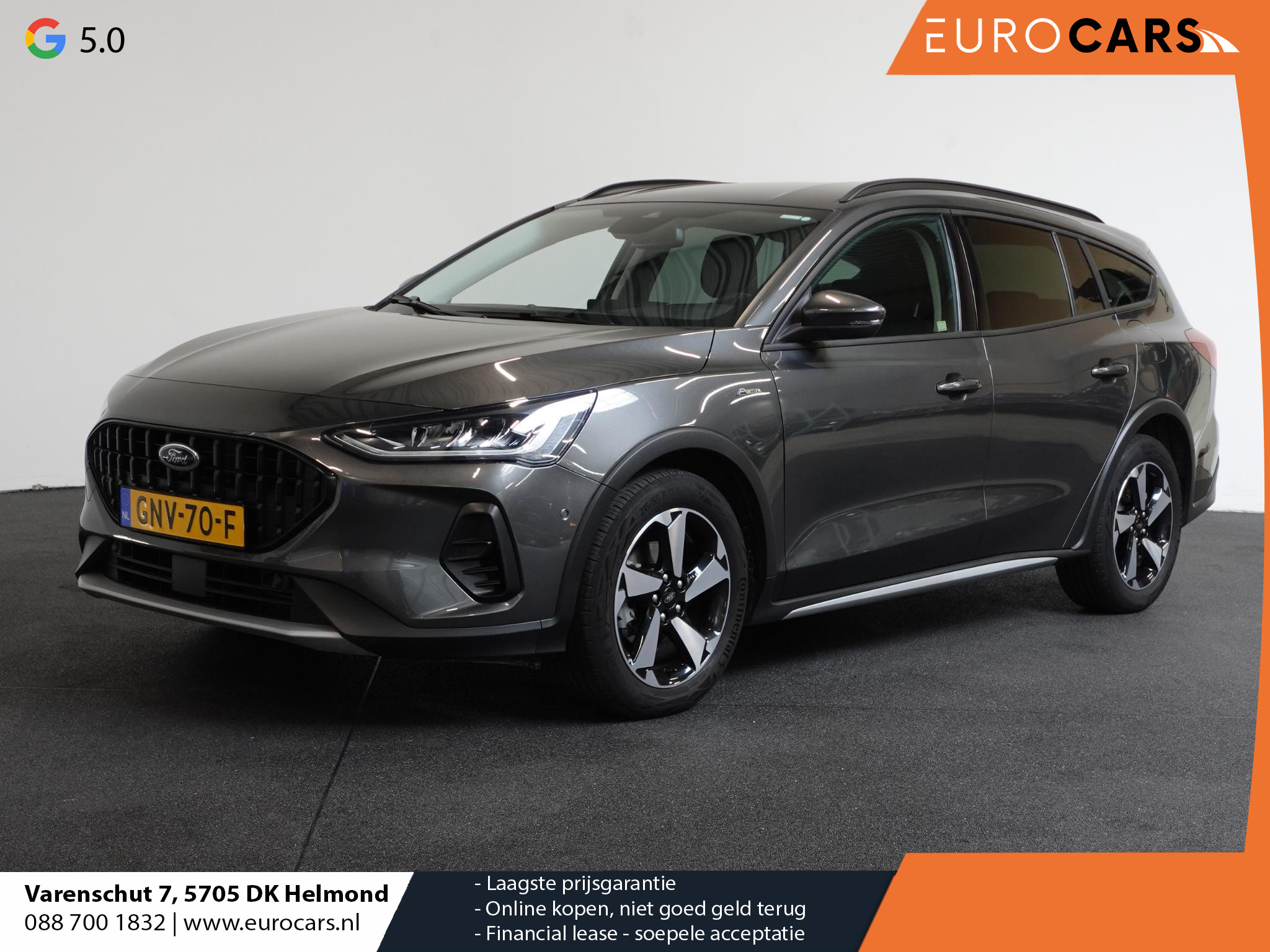 Ford Focus Wagon 1.0 EcoBoost 155pk Hybrid Active X Demo! Navigatie Climate Control Camera Parkeer sensoren B&O Lichtmetalen velgen