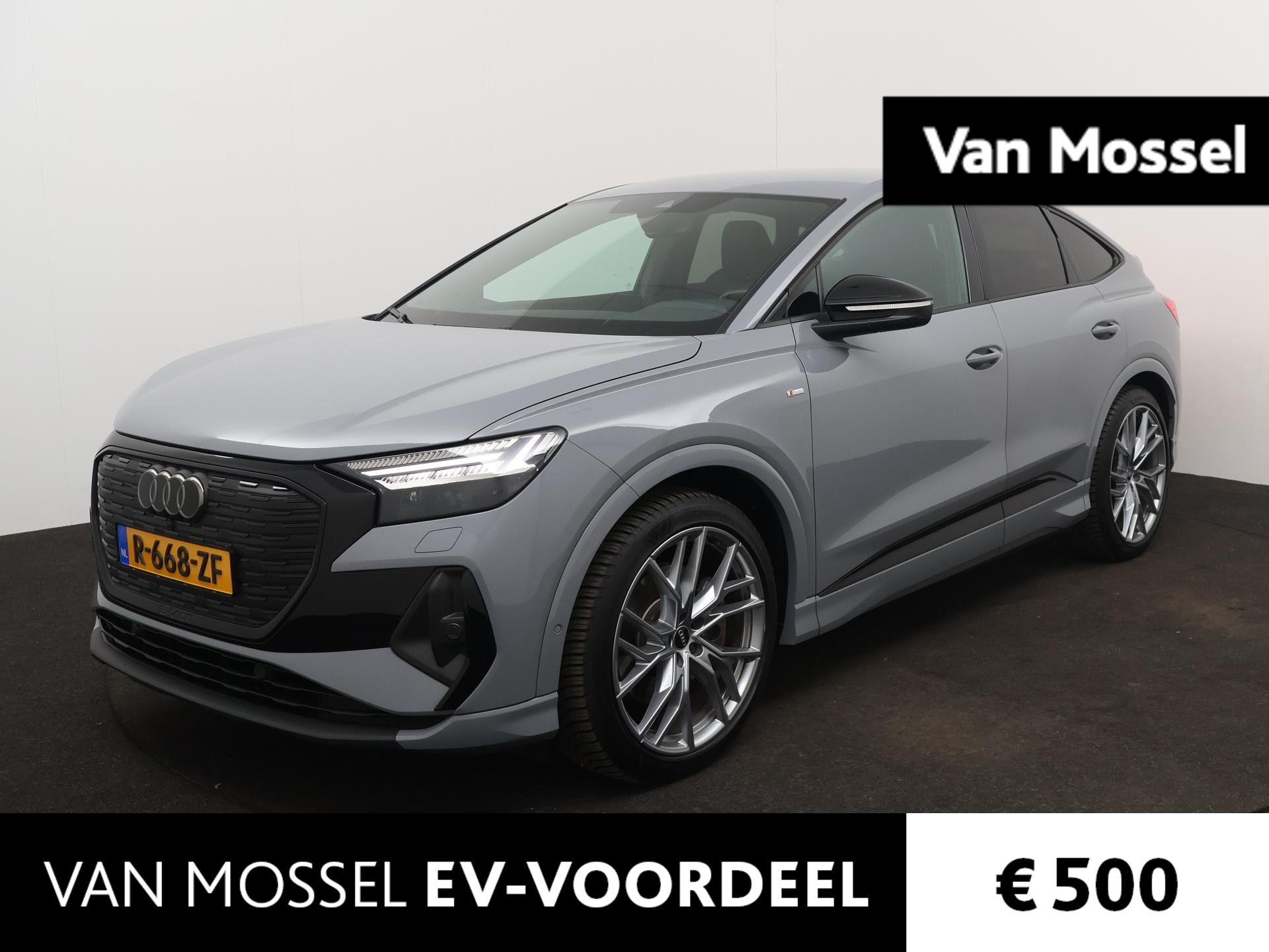 Audi Q4 e-tron Sportback 40 S edition 77 kWh 204 PK | S-line | Automaat | Navigatie | Camera | Adaptive Cruise Control | Climate Control | Stoelverwarming | Virtual Cockpit | LED Matrix | Lichtmetalen velgen |