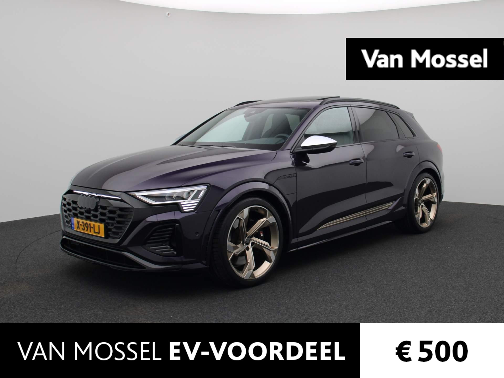 Audi Q8 e-tron S quattro SQ8 115 kWh Navigatie | Camera | Leder | Stoelverwarming | Panorama dak | Cruise Controle |