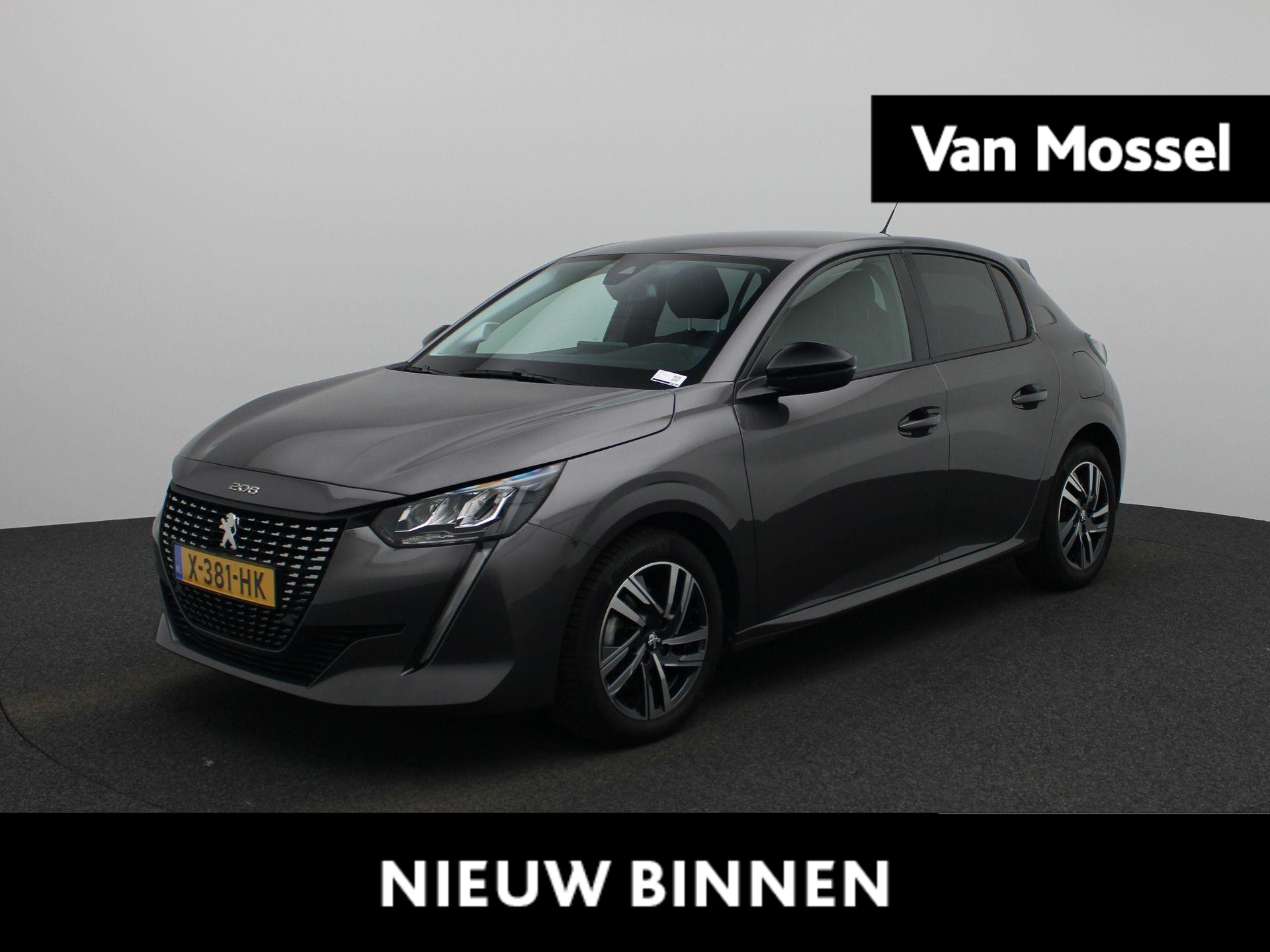 Peugeot 208 1.2 PureTech 100 Allure | ACHTERUITRIJCAMERA | HALF LEDER INTERIEUR | NAVIGATIE | CLIMATE CONTROL | ANDROID AUTO | LED VERLICHTING |
