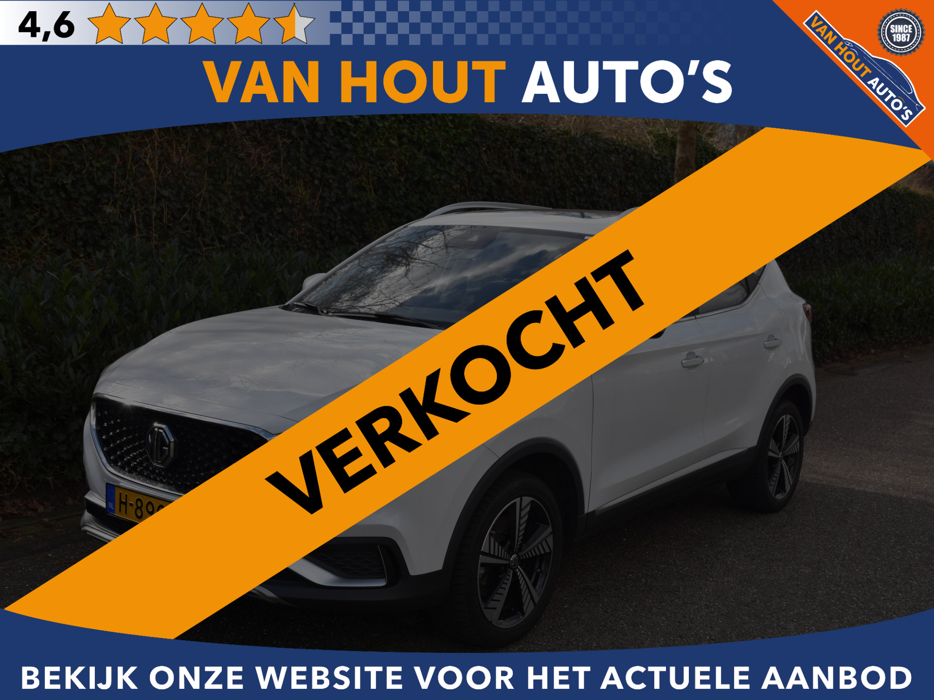 MG ZS-EV Luxury 45 kWh | LEDER | PANORAMADAK| CARPLAY | VERKOCHT