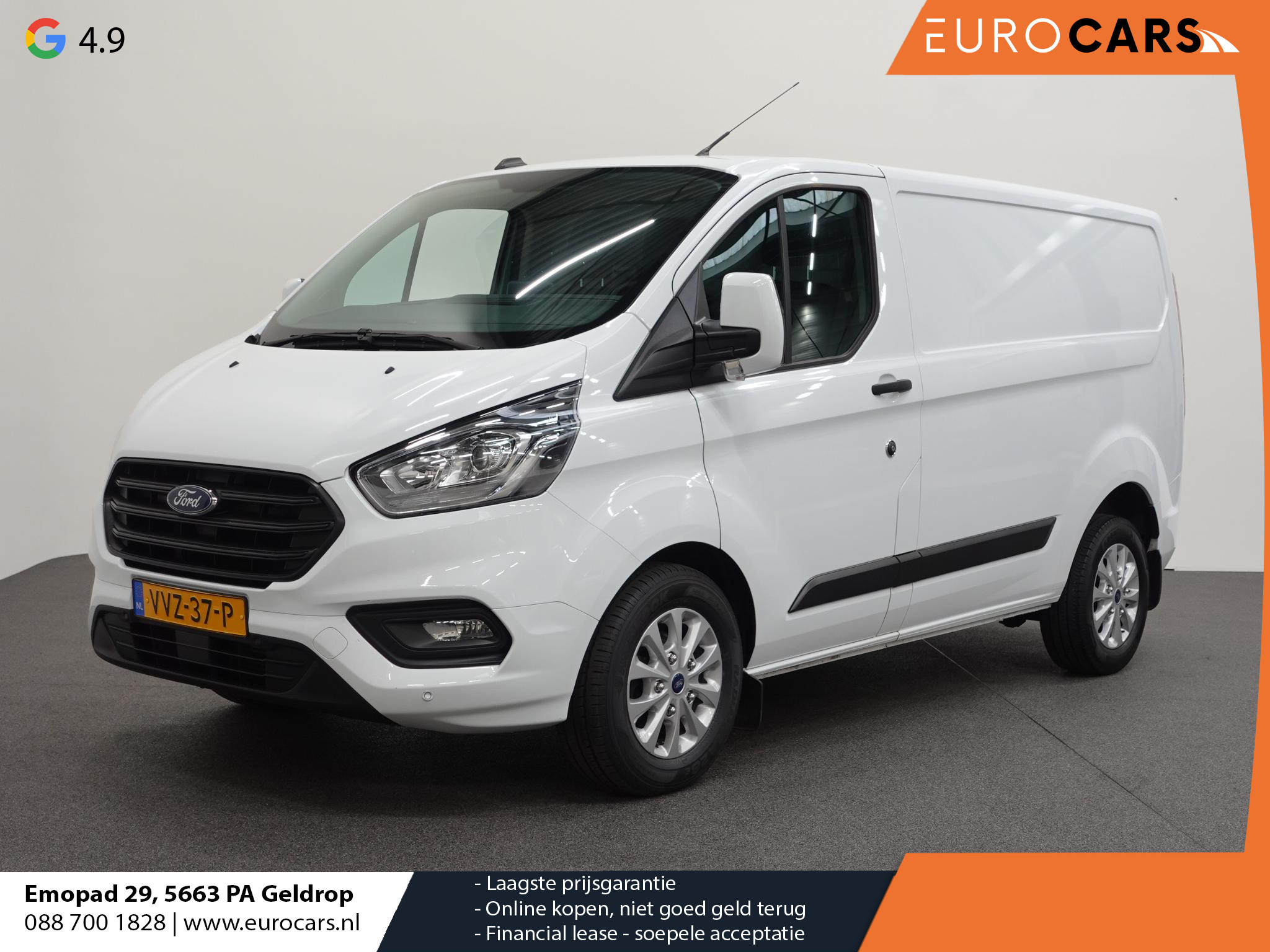Ford Transit Custom L1H1 Trend Automaat Navi Parkeersensoren Airco Camera Carplay Trekhaak