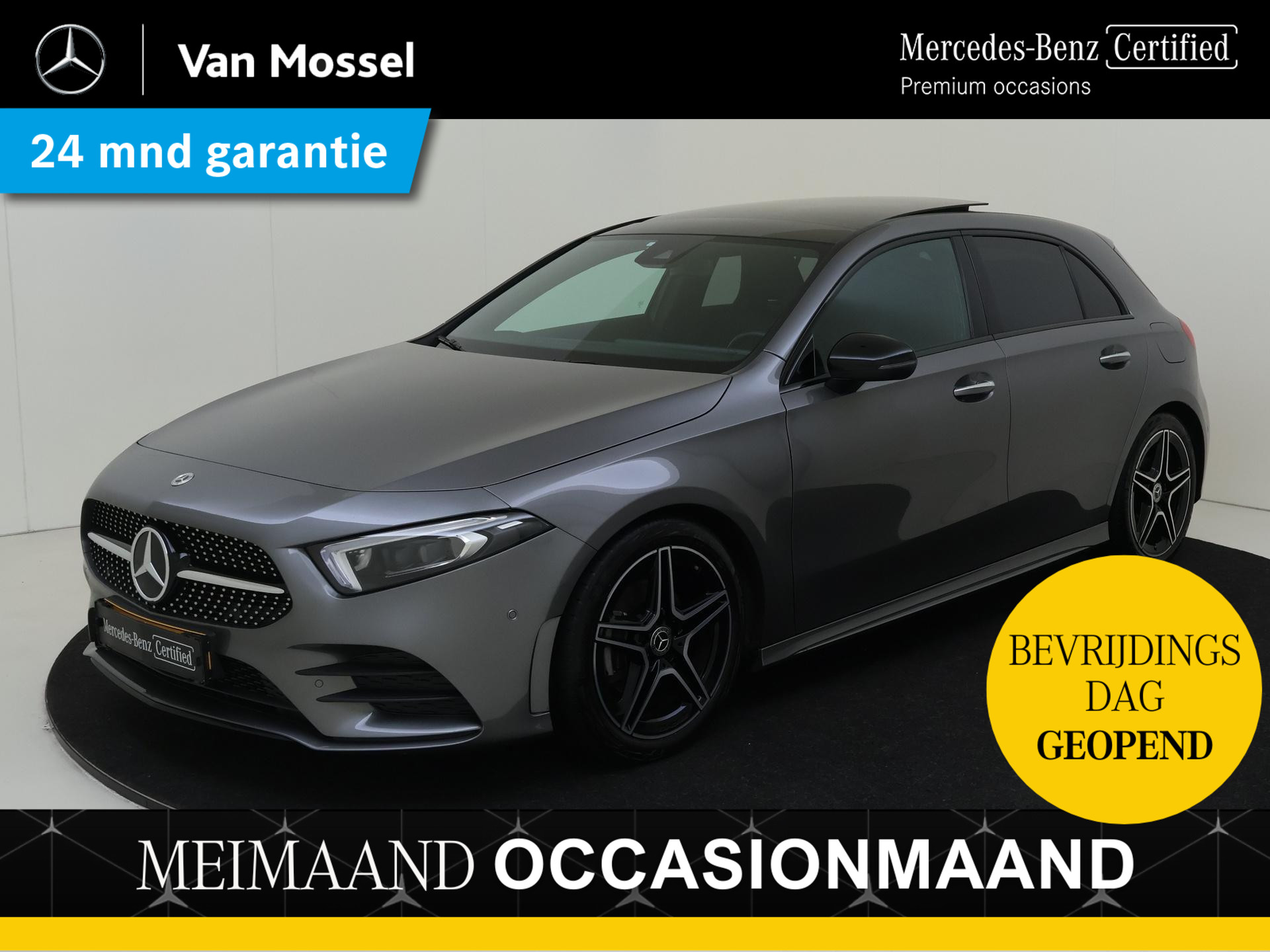 Mercedes-Benz A-Klasse 180 Business Solution AMG /Panoramadak /Night pakket /18 inch
