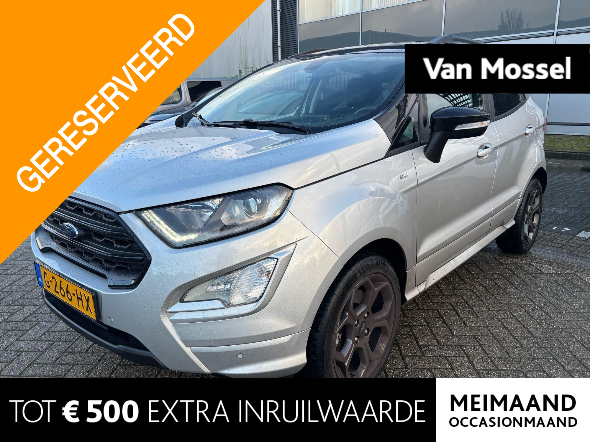 Ford EcoSport 1.0 EcoBoost ST-Line | Navigatie | Winter Pack | Blind Spot Monitor | Lichtmetalen velgen!