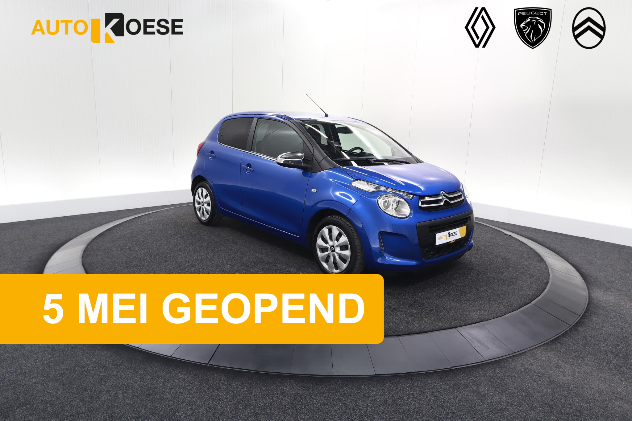 Citroën C1 1.0 VTi Feel | Pack Comfort | Airco | Bluetooth | Elektrische Ramen | 5 Deurs