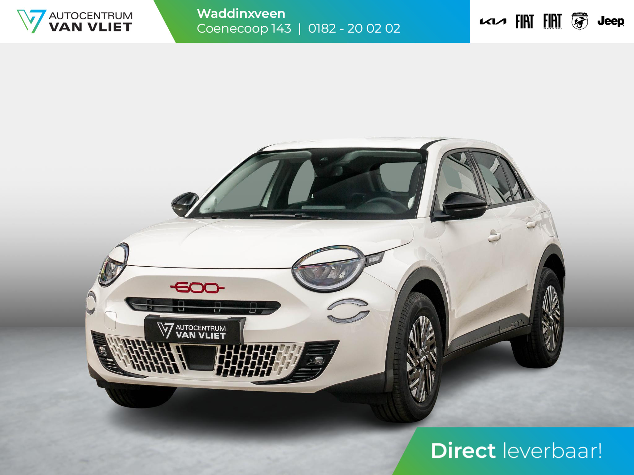 Fiat 600 600e RED 54 kWh | Mega scherpe Prijs, zolang de voorraad strekt ! | Gratis Wallbox | Full Operational Lease € 499,-