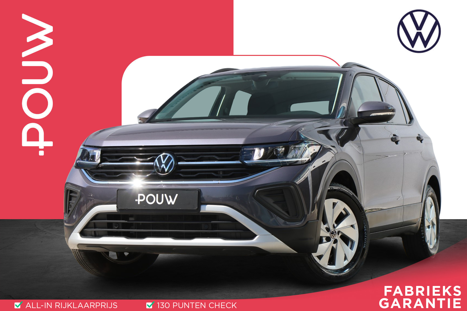 Volkswagen T-Cross 1.0 TSI 95pk Life | App Connect | Parkeersensoren | Cruise Control | Climate Control