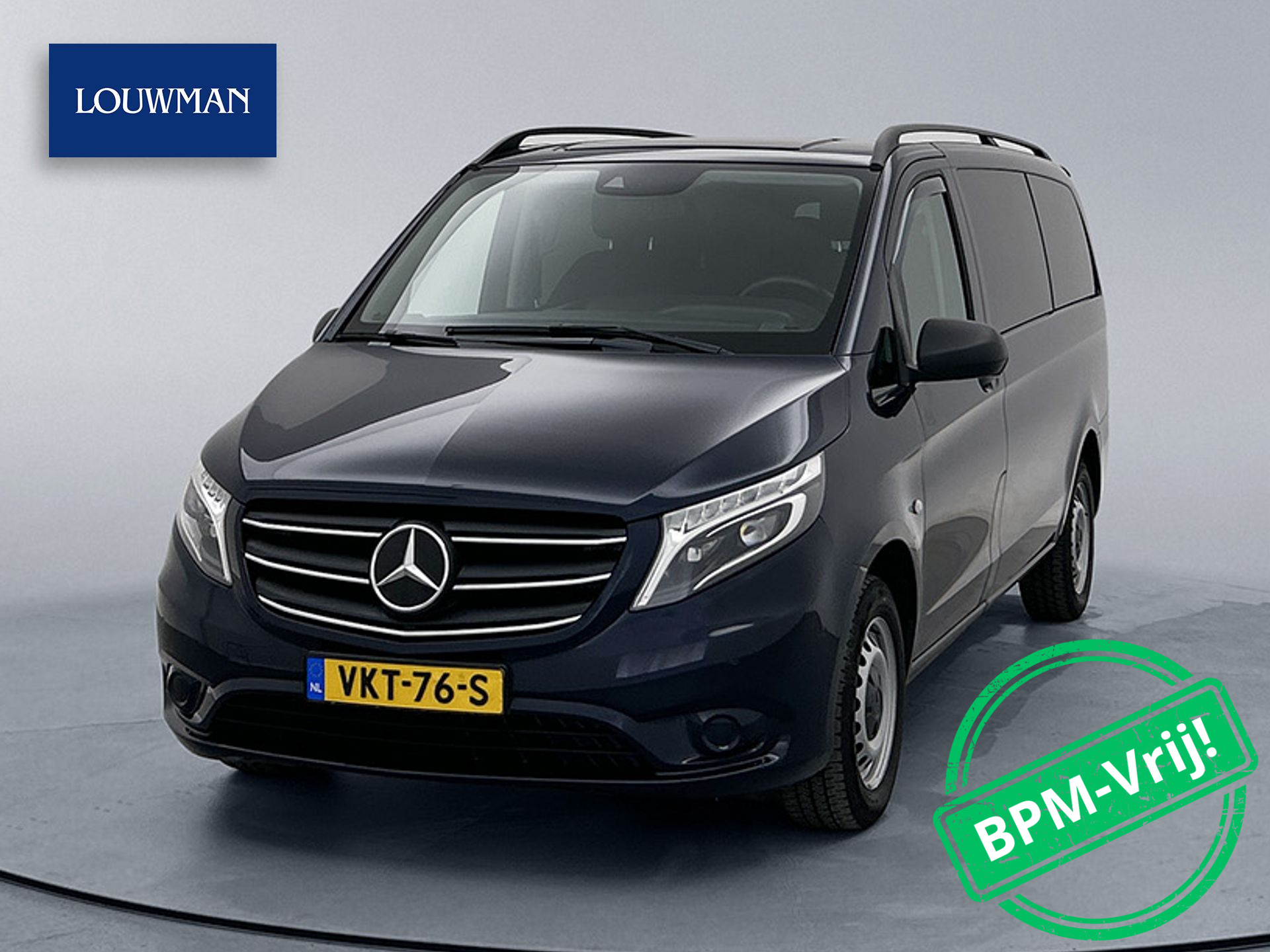 Mercedes-Benz Vito 114 CDI DC Lang Dubbele Cabine Led Trekhaak Navigatie Achteruitrijcamera Apple Carplay/Android Auto