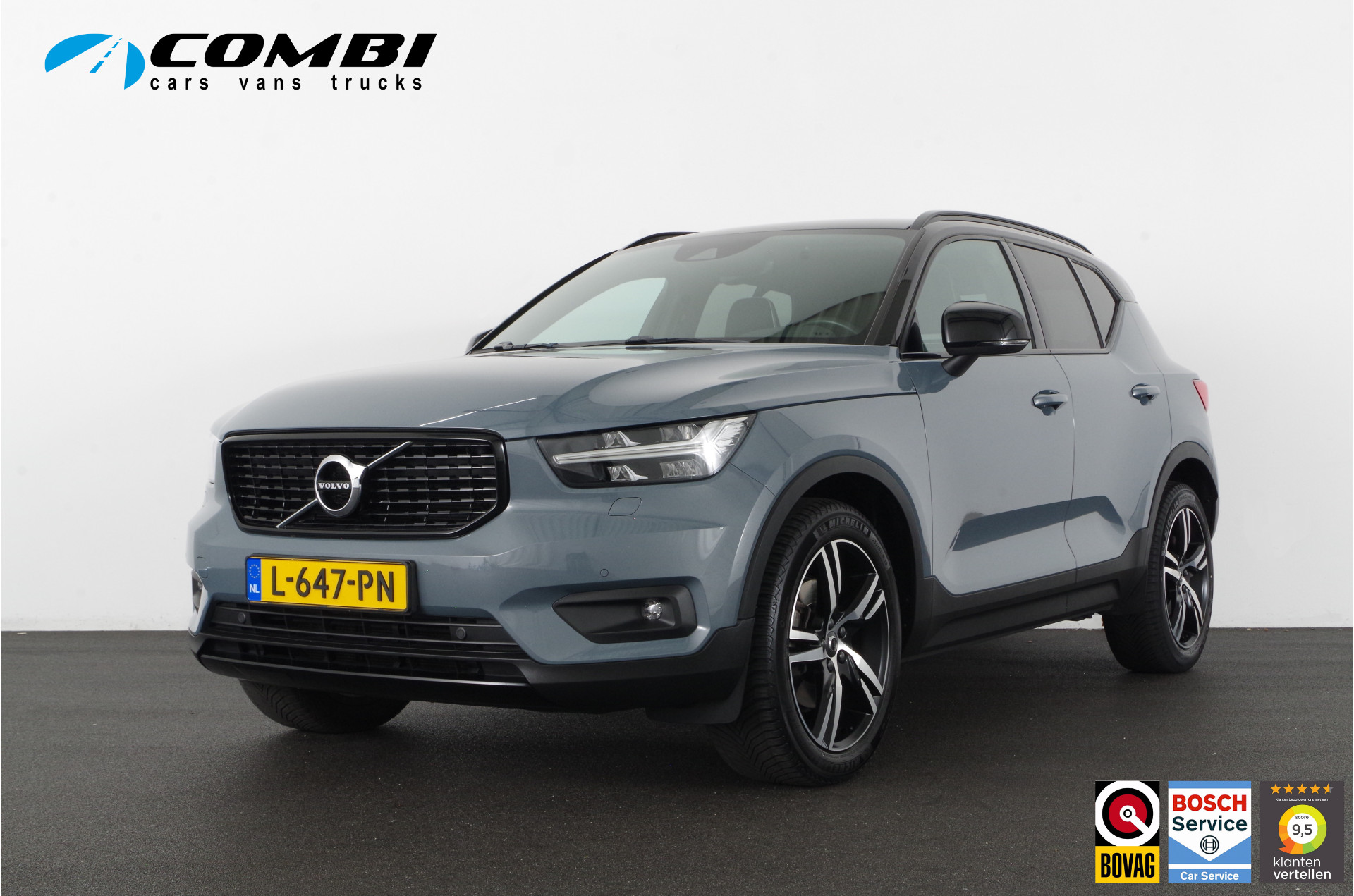 Volvo XC40 2.0 B4 R-Design > 198pk/Thunder Grey/Memory/Harman Kardon...