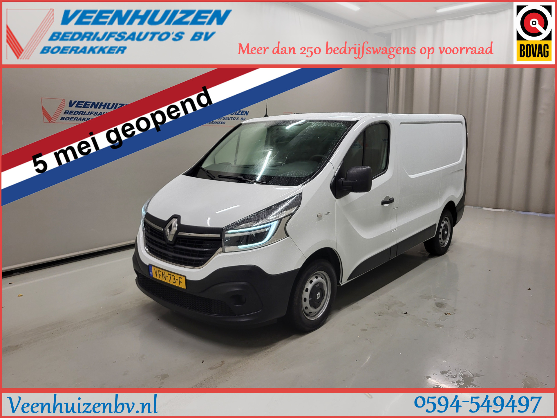 Renault Trafic 2.0dCi 120PK Euro 6!