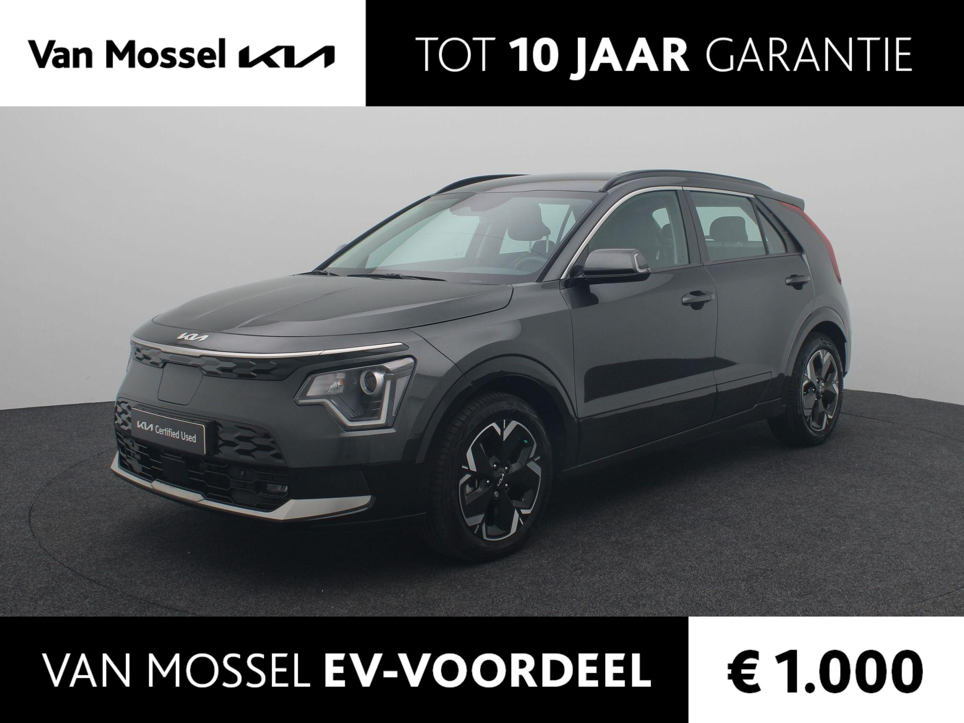 Kia Niro EV DynamicLine 64.8 kWh | SOH 100% | Navi | Lichtmetalen velgen | Camera | Trekhaak |