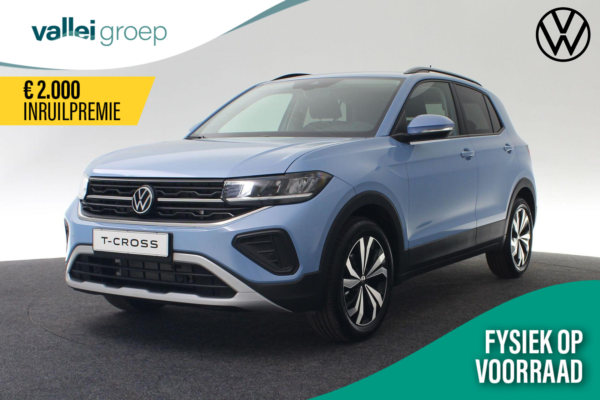 Volkswagen T-Cross Life Edition 1.0 TSI 85 kW / 116 pk DSG | LED | Keyless | Stoelverwarming | ACC | 17 inch