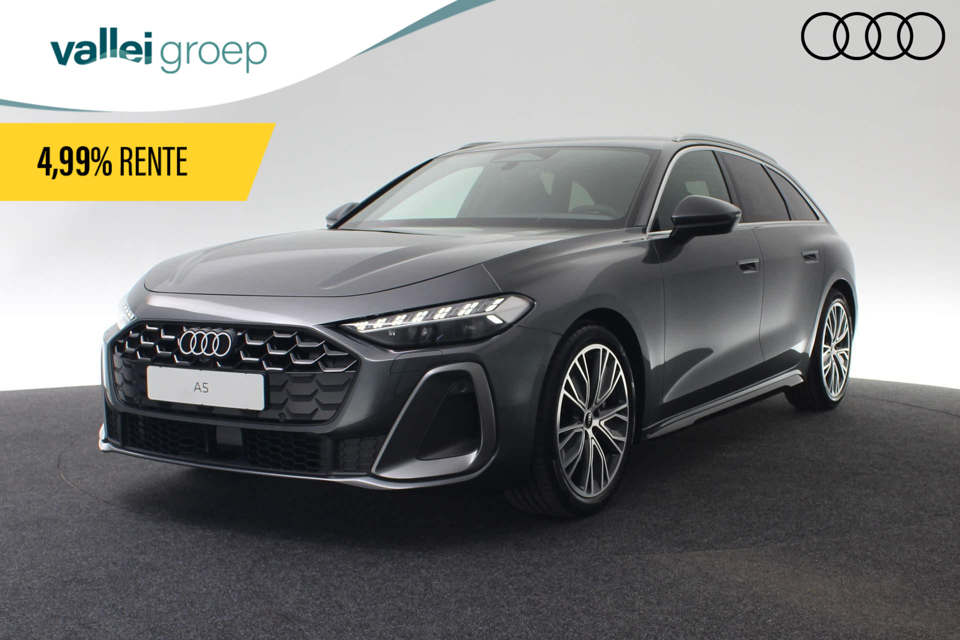 Audi A5 Avant S edition 40 TFSI 150 kW / 204 pk | Stoelen voor, elekt. verstelb. | S line zwart leder-kunstleder | Privacy glas