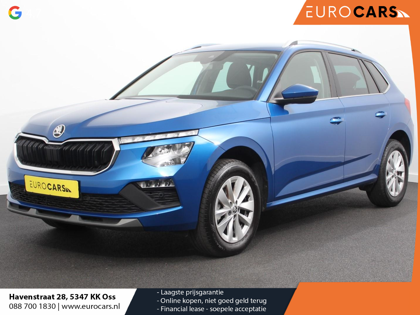 Škoda Kamiq 1.0 TSI 115pk Automaat Business Edition | Navigatie | Android Auto / Apple Carplay | Climate Control | Camera | Parkeer sensoren | Lichtmetalen Velgen | Dab | Digitale Cockpit | Keyless | Led | Cruise Control
