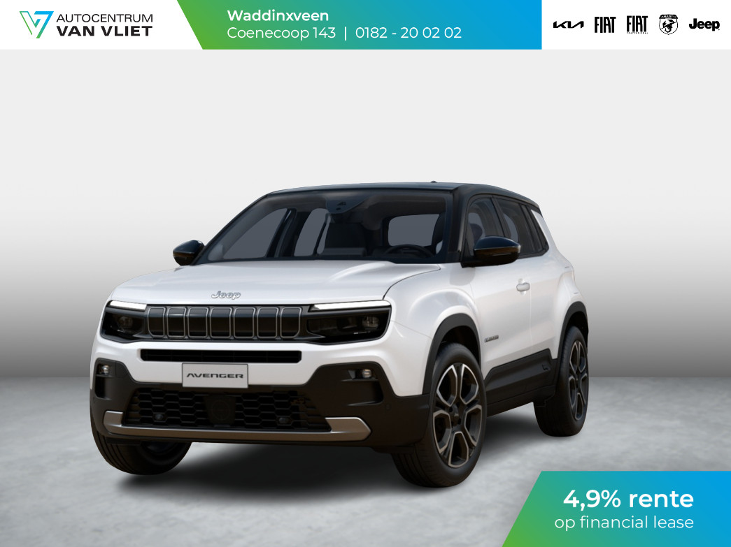Jeep Avenger 1.2 e-Hybrid Summit | Winter Pack | Schuif/Kanteldak | Infotainment&Convience Pack | Bicolore