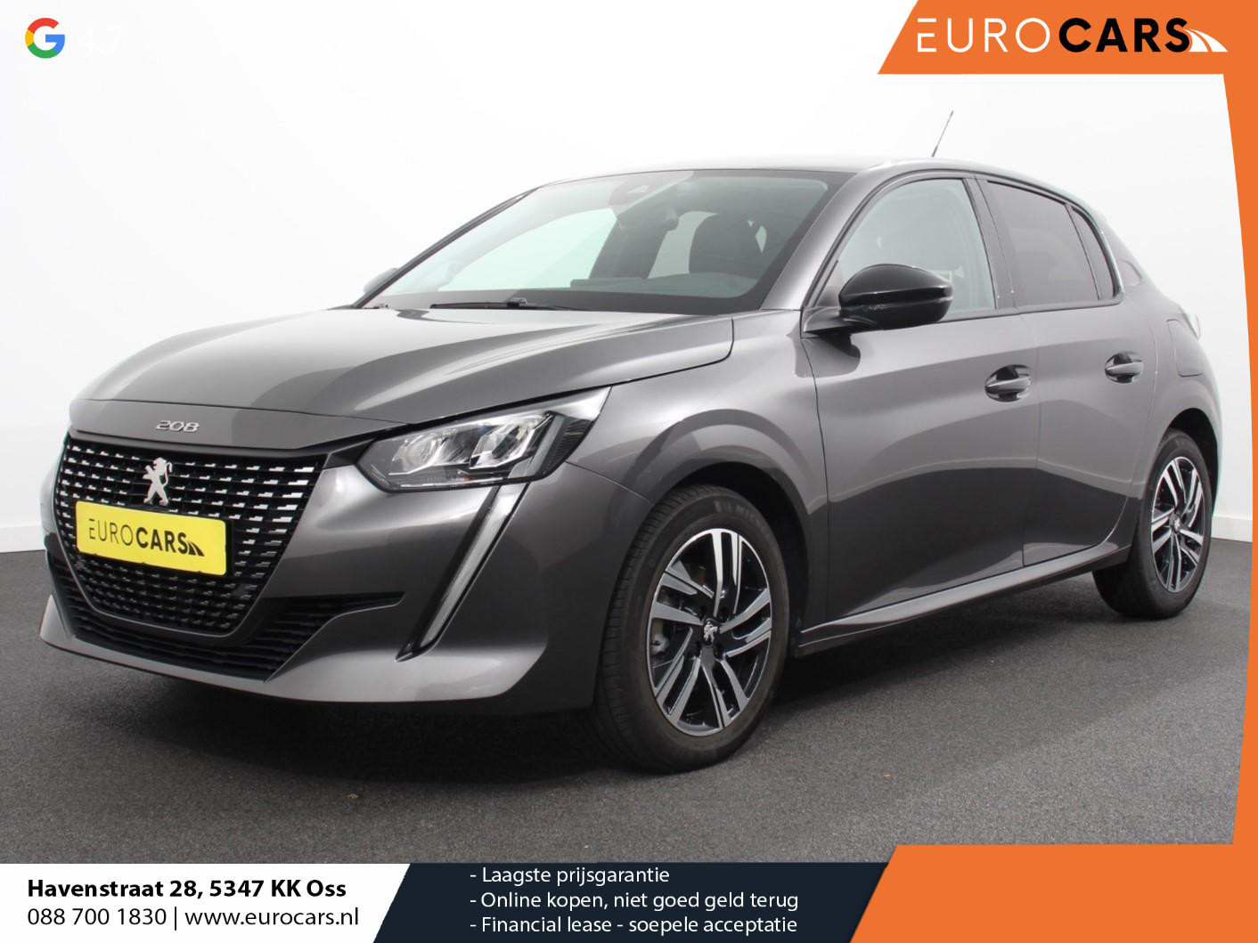 Peugeot 208 1.2 100pk Turbo Allure Pack Navigatie Camera Climate Control Digitale Cockpit Parkeer Sensoren Dab Led Lichtmetalen Velgen Cruise Control Led