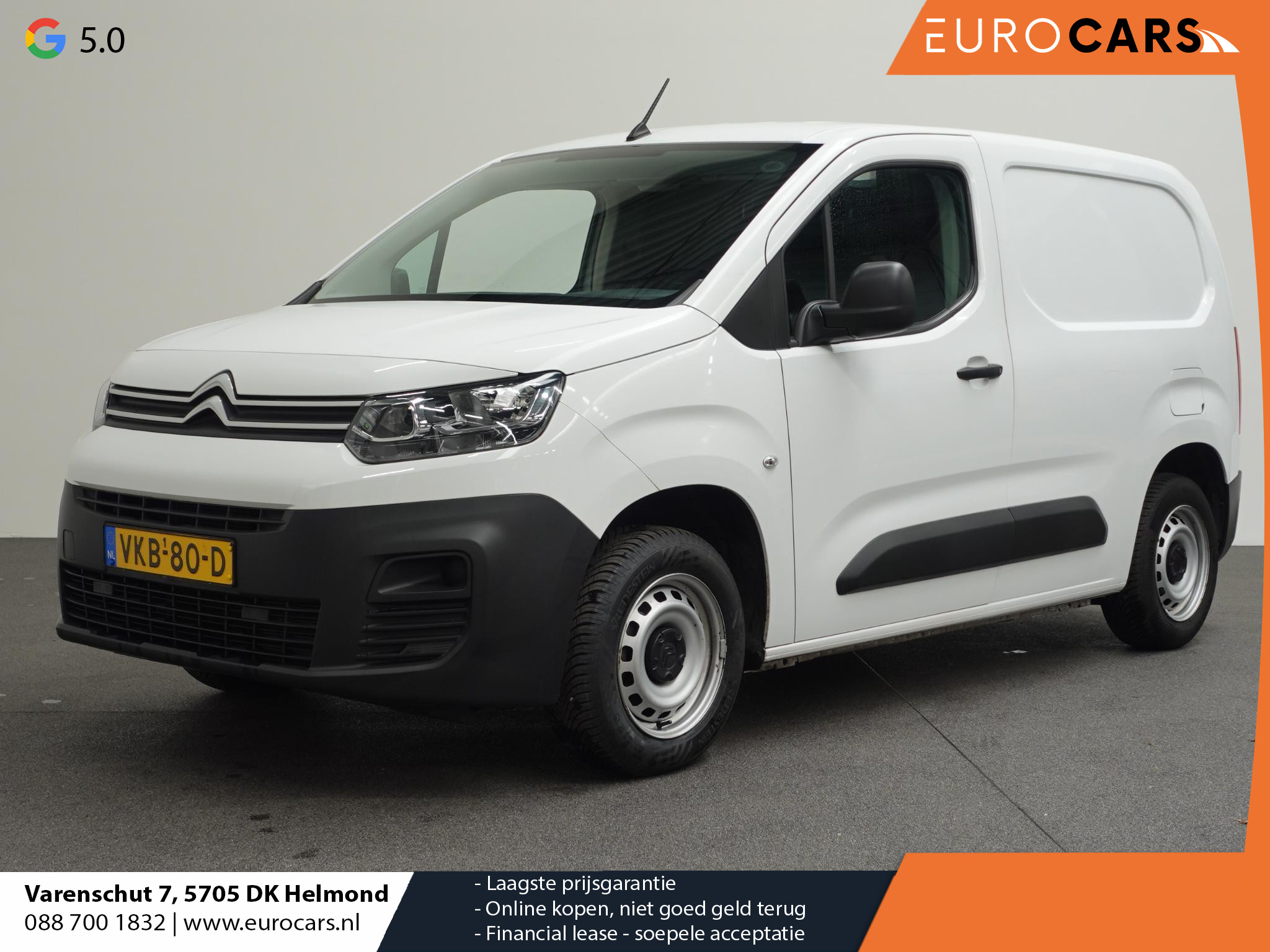 Citroën Berlingo 1.5 BlueHDI 75pk L1 Airco Trekhaak 3-zits Radio Bluetooth Euro6