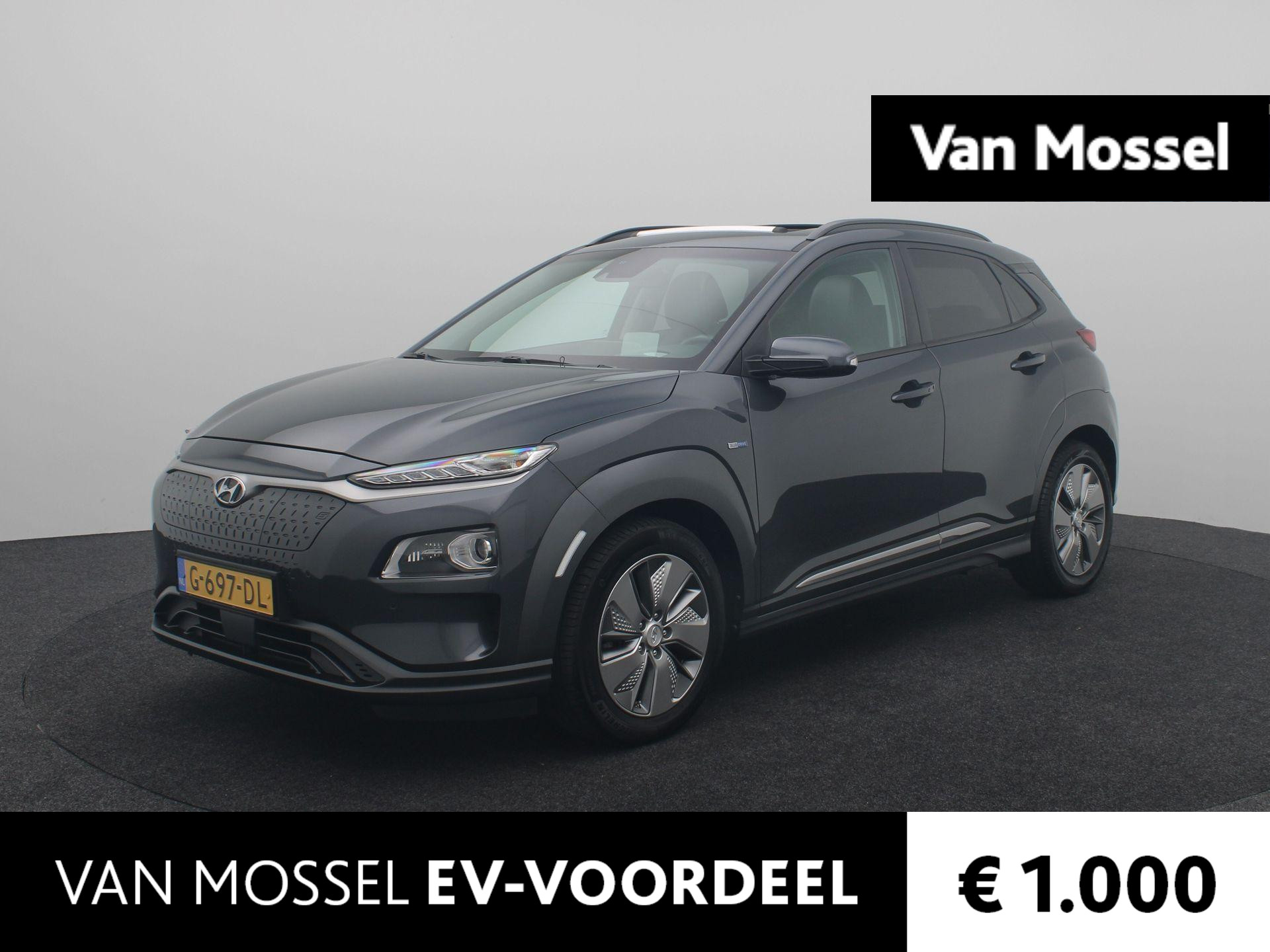 Hyundai Kona EV Premium 64 kWh | Lederen Bekleding/Elektrisch Verstelbaar | PDC V+A | Premium Audio | Stoelverwarming/Koeling | Camera |