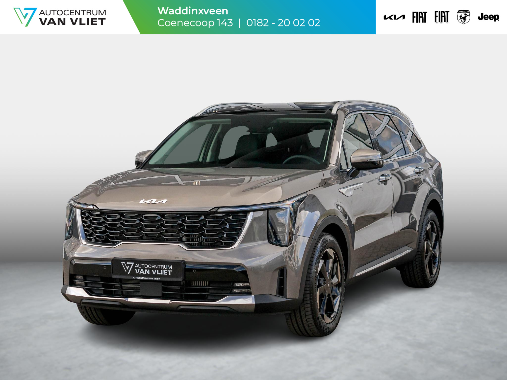 Kia Sorento 1.6 T-GDi Plug-in Hybrid 4WD DynamicPlusLine 7p. Beschikbaar in overleg