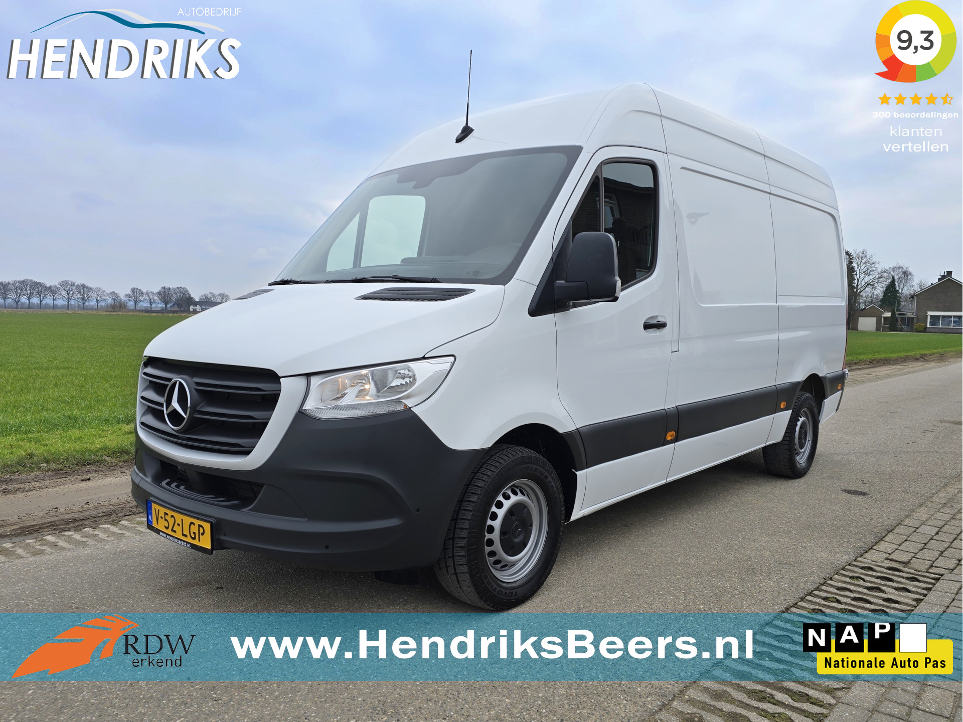 Mercedes-Benz Sprinter 317 CDI L2 H2 RWD - AUTOMAAT - 170 Pk - Euro 6 - MBUX - ParkeerCamera - StoelVerwarming