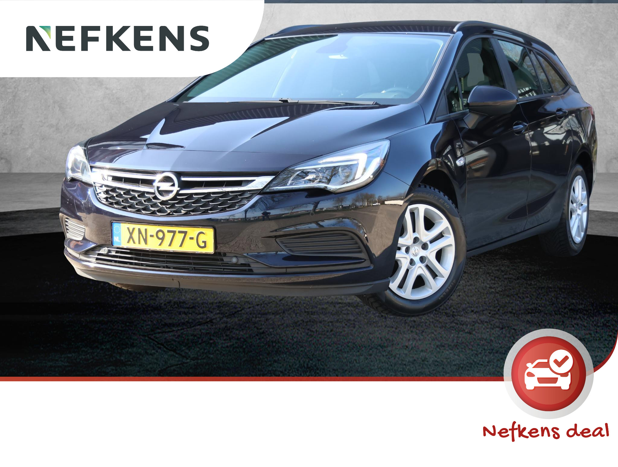 Opel Astra Wagon 105pk Turbo Online Edition | 1ste eigenaar | AGR stoelen | Navigatie | Airco | Parkeersensoren VOOR + achter