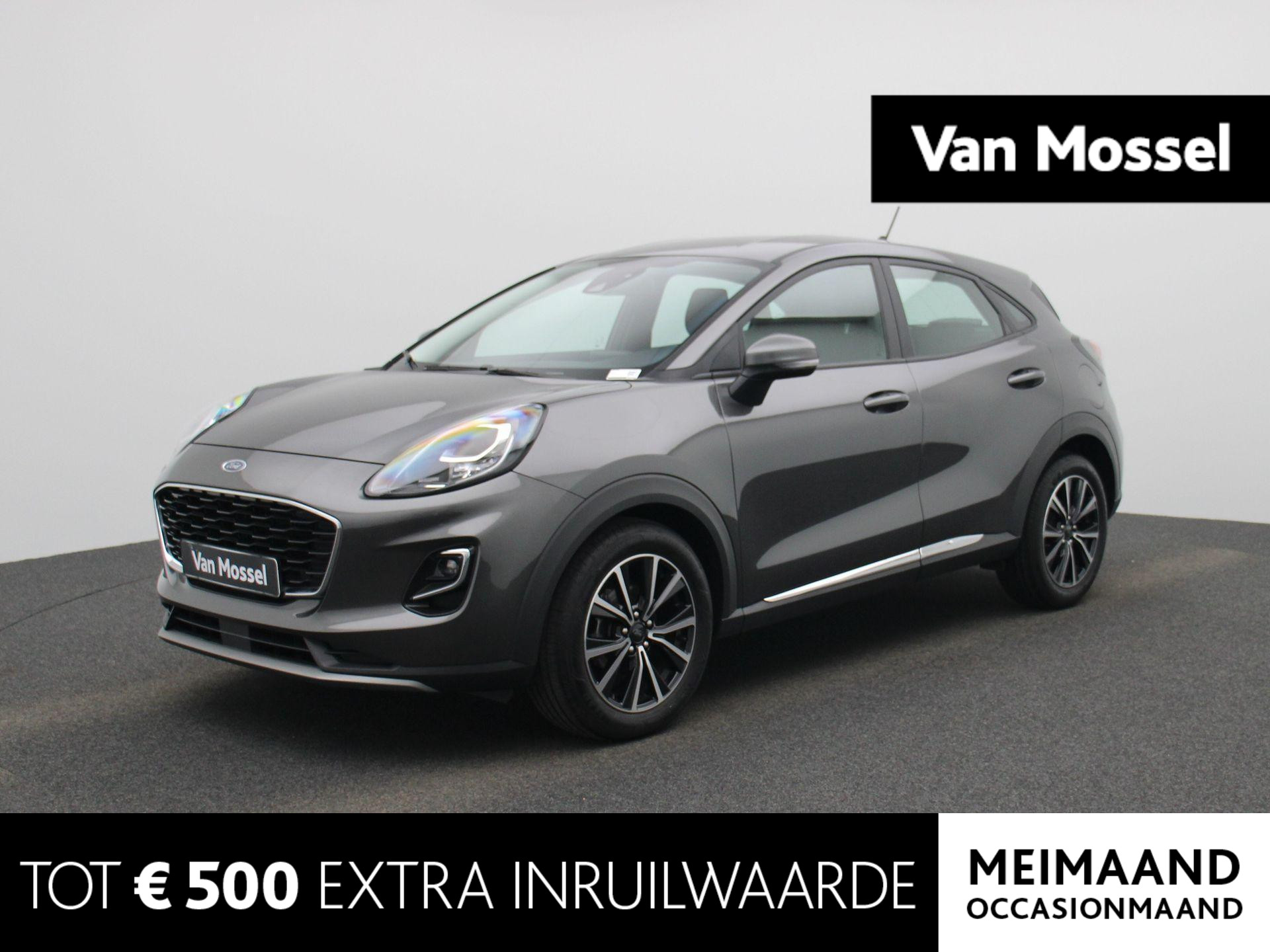 Ford Puma 1.0 EcoBoost Hybrid Titanium | Navigatie | Stoelverwarming + Stuurverwarming | Parkeersensoren |