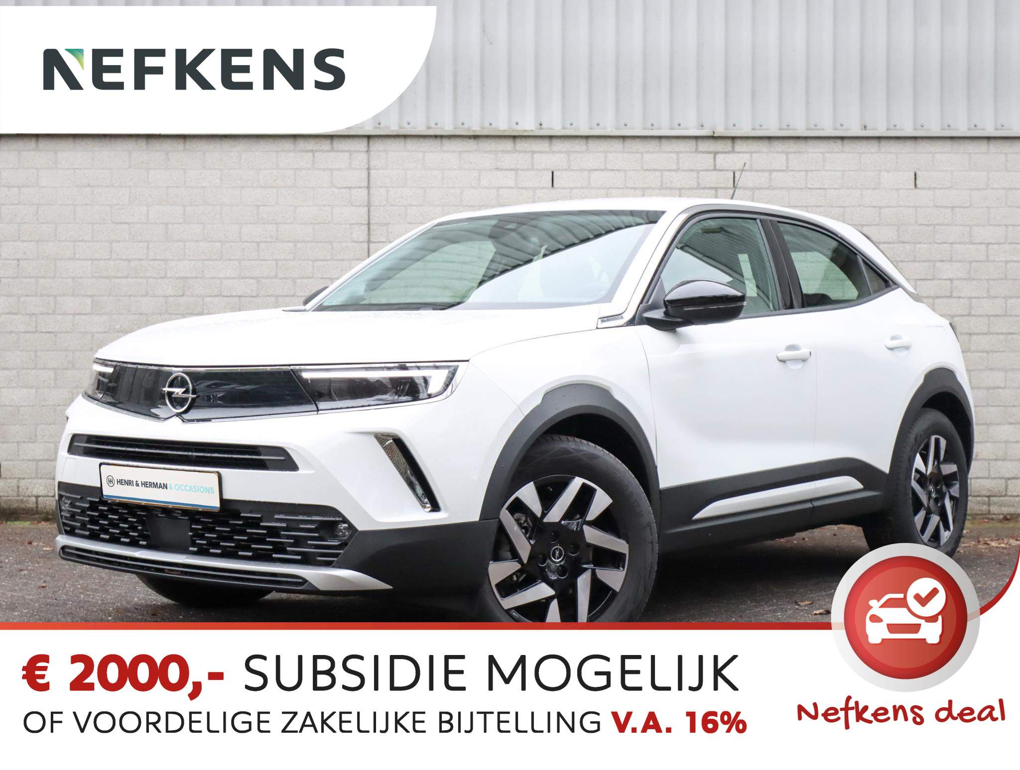 Opel Mokka-e 50-kWh 11kW Elegance (DIRECT RIJDEN!!/Subsidie/16%BIJT./1ste eig.)