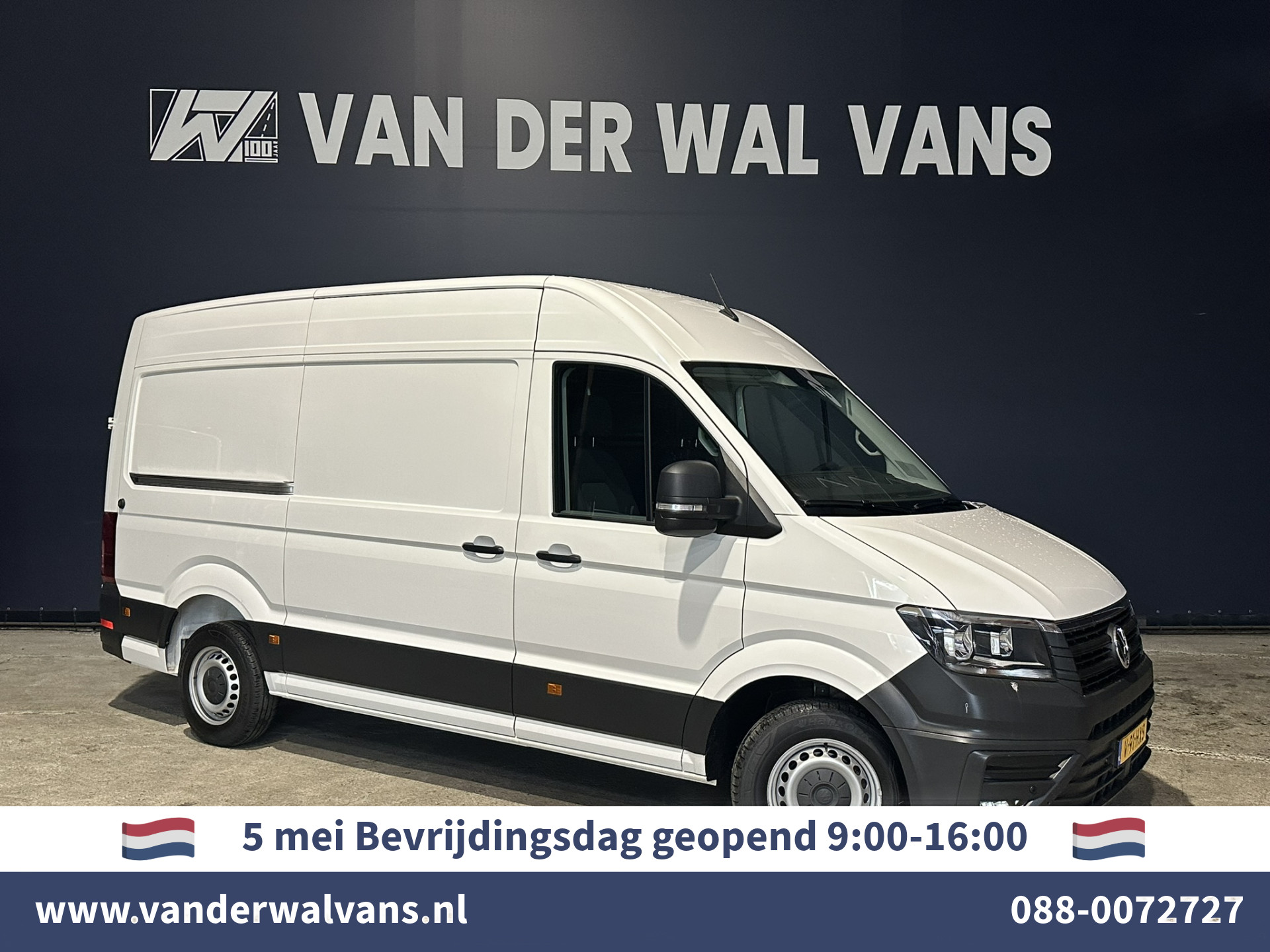 Volkswagen Crafter 2.0 TDI 141pk Automaat L3H3 L2H2 Euro6 Airco | Navigatie | Apple Carplay | Cruisecontrol Android Auto, Parkeersensoren, chauffeursstoel