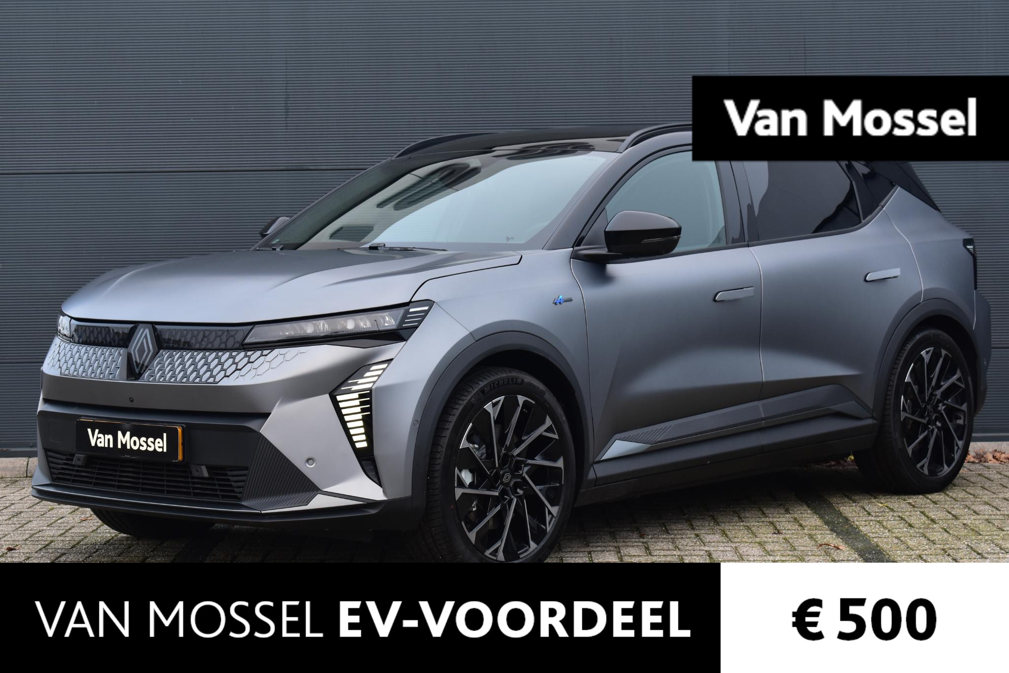 Renault Scénic E-Tech EV87 Long Range Esprit Alpine 220PK | Solarbay Panoramadak | Harman Kardon | 360 Camera | Matrix LED | Stoelverwarming | Warmtepomp