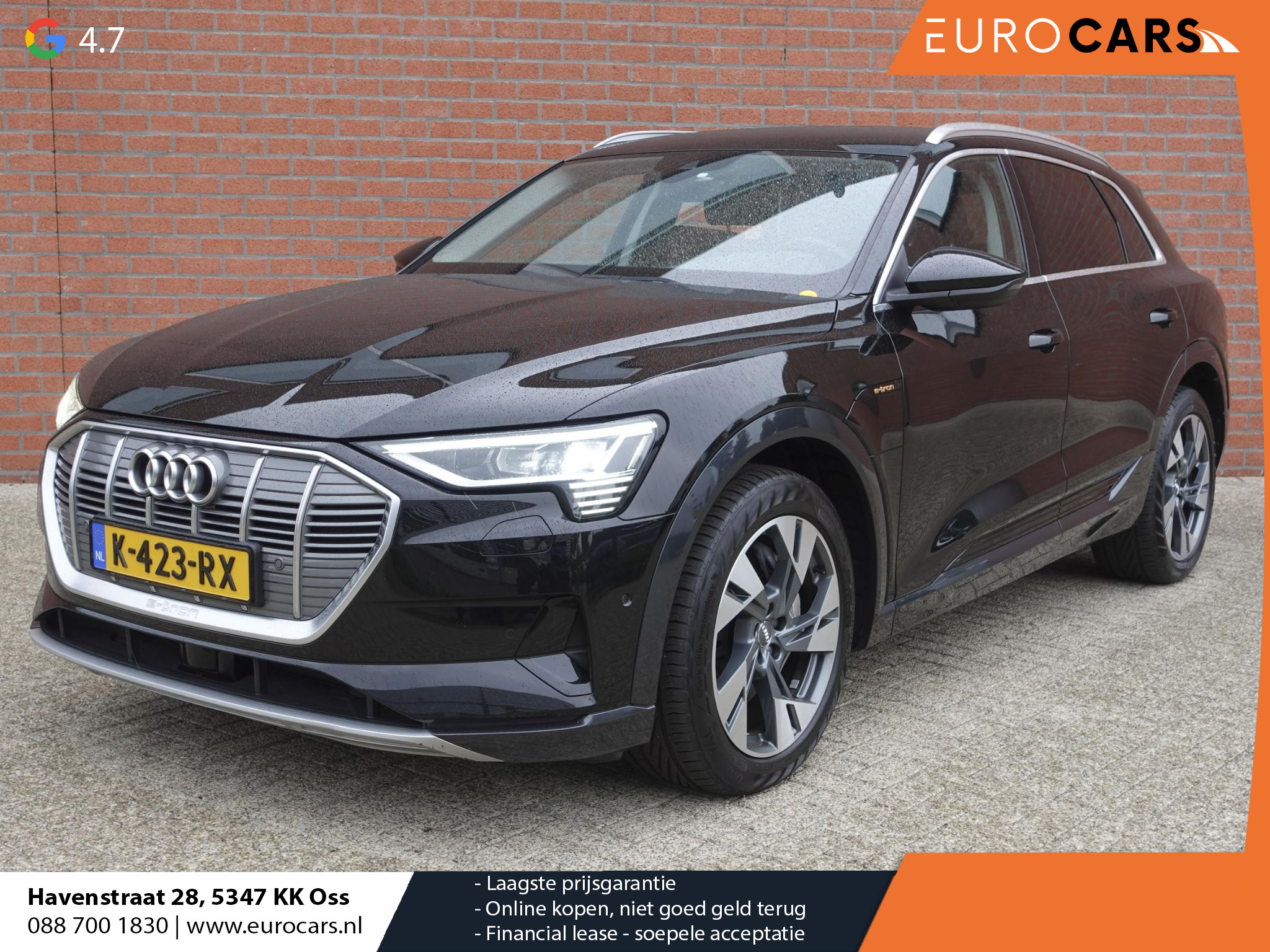 Audi e-tron 55 Advanced Quattro Navigatie Leder LED Matrix Tour Package Camera DAB+ Electrisch bedienbare achterklep
