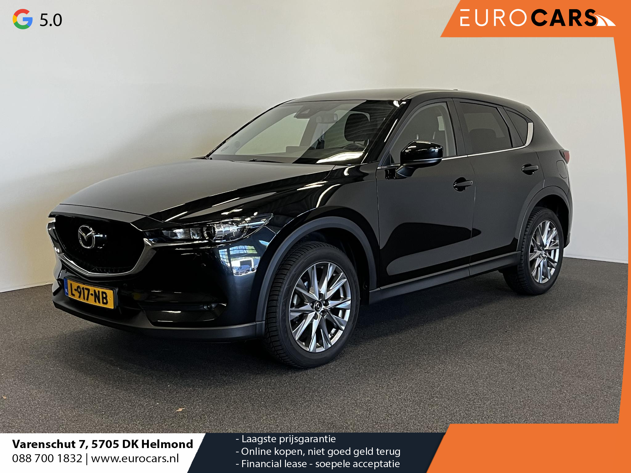 Mazda CX-5 2.0 SkyActiv-G 165 PK Aut. Comfort Airco|ECC Navi Cruise Control PDC VA Trekhaak Full LED Stoelverwarming 19" LM Velgen
