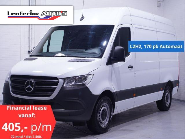 Mercedes-Benz Sprinter 317 CDI 170 pk Aut. L2H2 Navi, Camera Laadruimte Pakket, Cruise Control, PDC V+A, 3-Zits