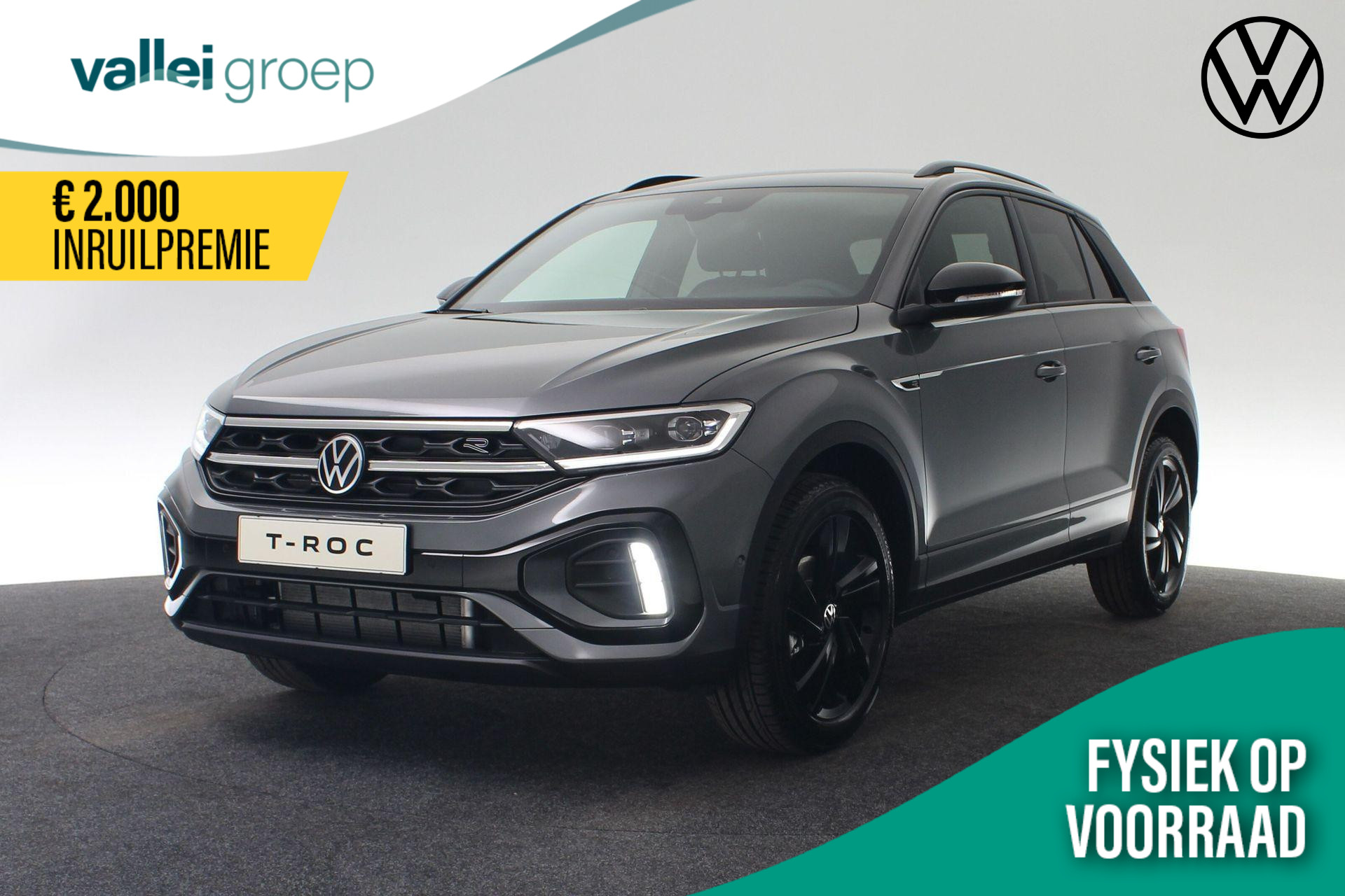Volkswagen T-Roc R-Line Edition 1.5 TSI 110 kW / 150 pk DSG | Black Style | Camera | Stoelverwarming | Keyless | Navi | 18 inch