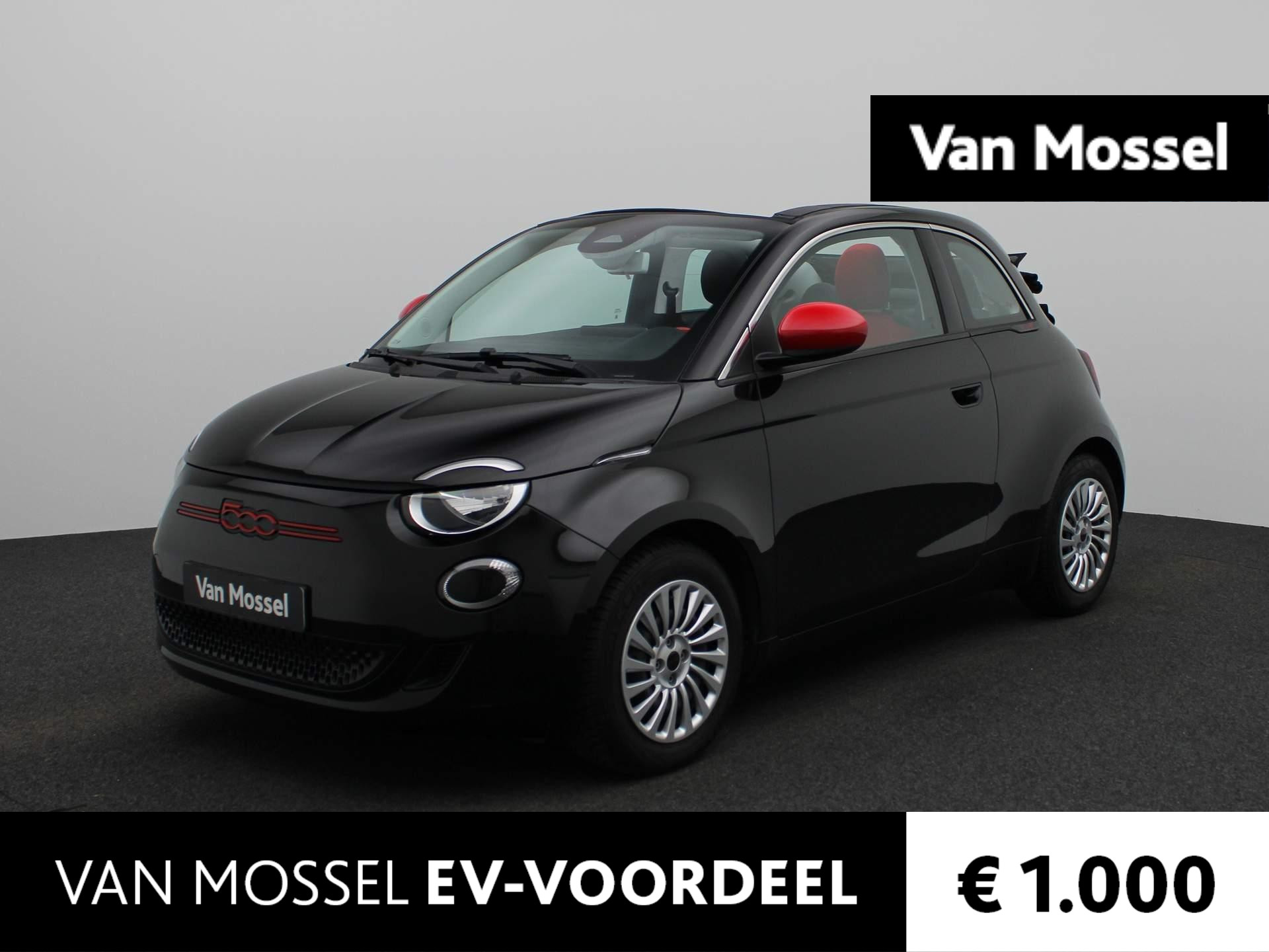 Fiat 500e C RED 42 kWh | Navigatie | Climate Control |