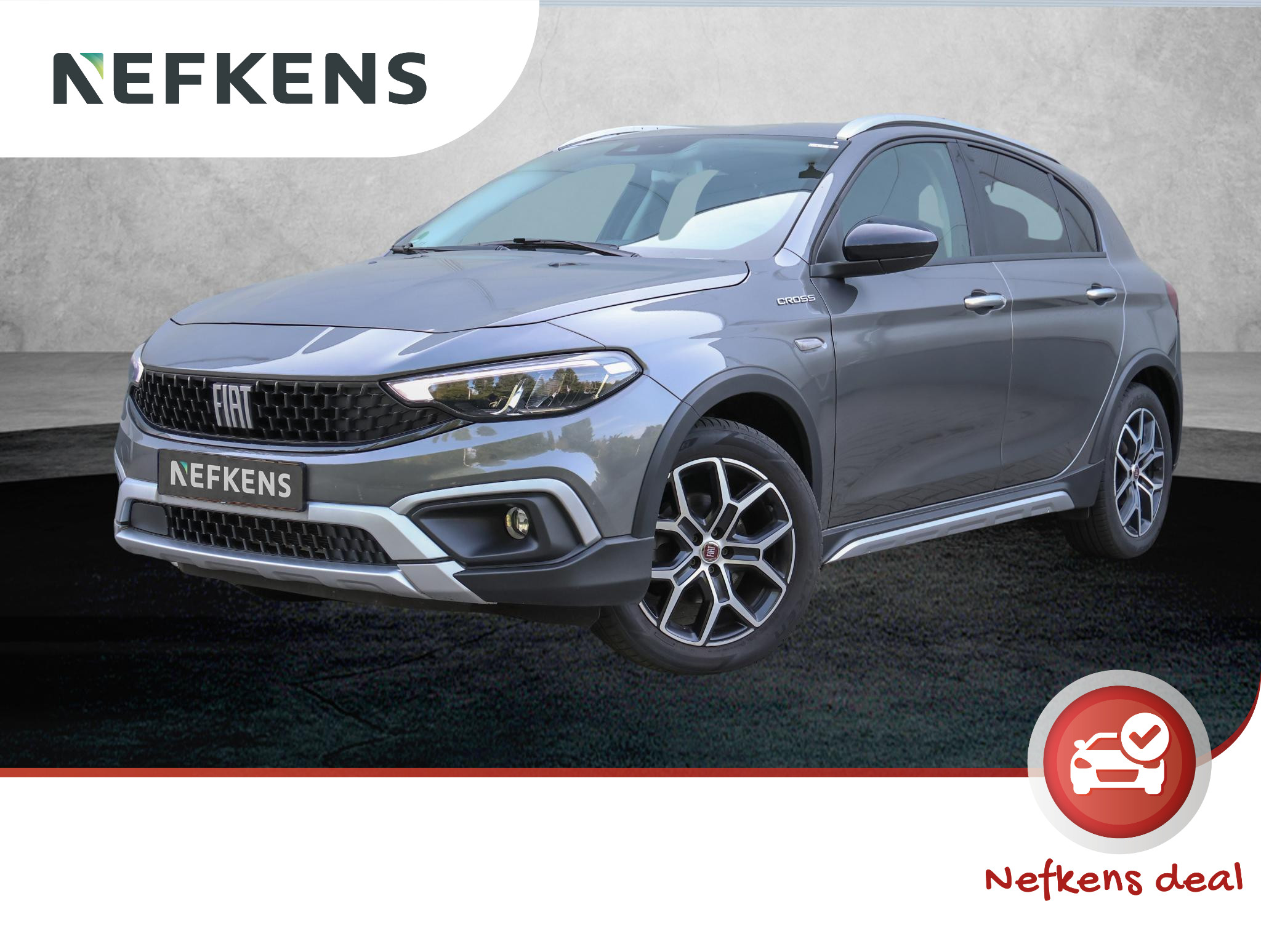 Fiat Tipo 100pk Cross | Achteruitrijcamera | Navigatie | Climate control | Cruise control