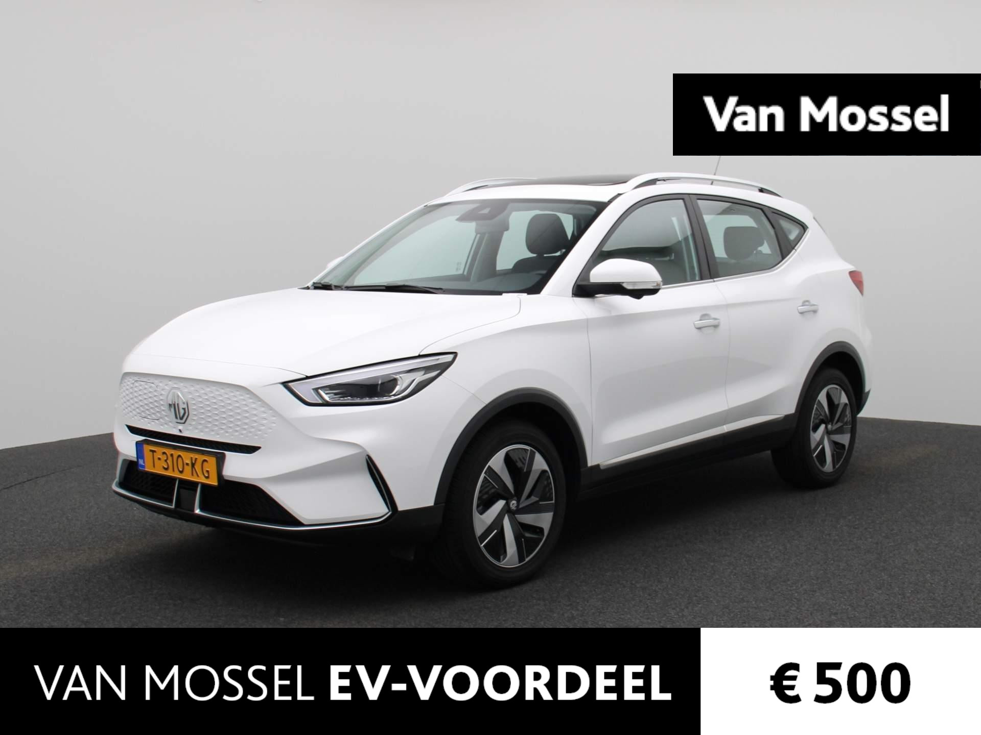 MG ZS-EV Standard Range Luxury 50 kWh | Leder | Panoramadak | Led Koplampen | Navi | 360 Camera | Stoelverwarming |