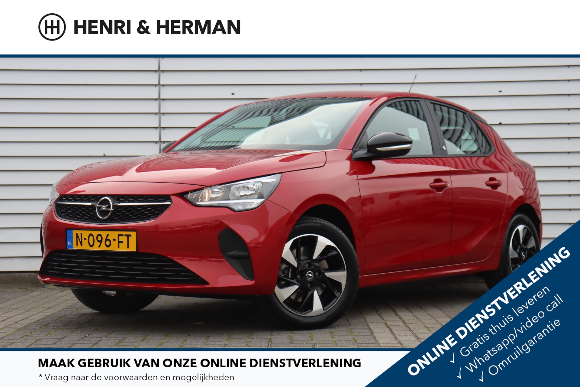 Opel Corsa -e Edition (PDC-A/AIRCO/NAV./DIRECT MEE!!/NIEUW!/NU met € 3.656,- KORTING)