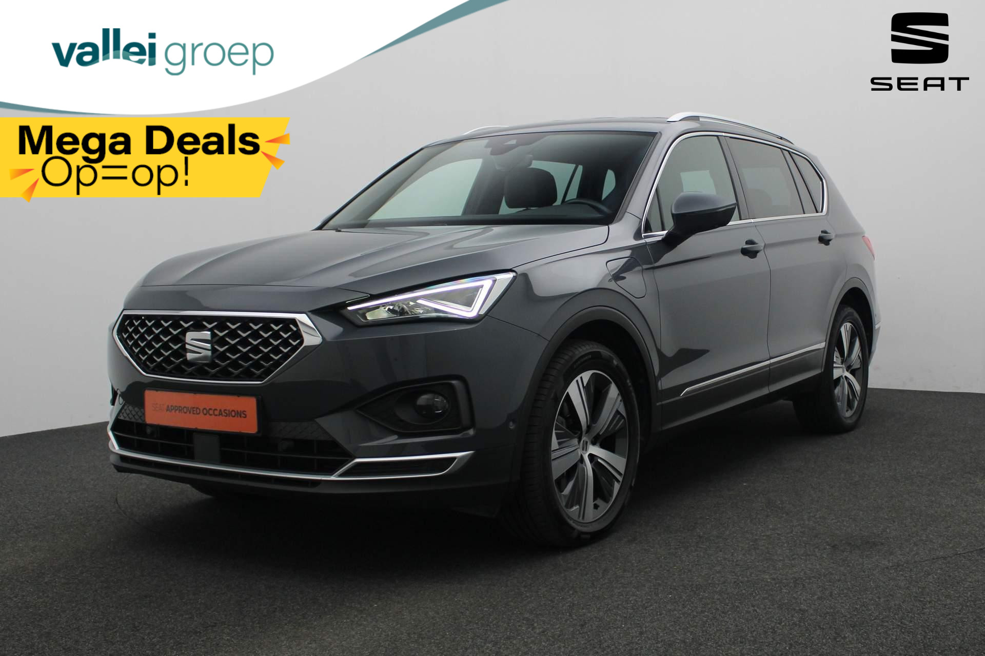 SEAT Tarraco 1.4 TSI e-Hybrid 245PK DSG PHEV Xcellence | Camera | Navi | ACC | Keyless | Side Assist | Virtual Cockpit | Standkachel | Apple Carplay / Android Auto