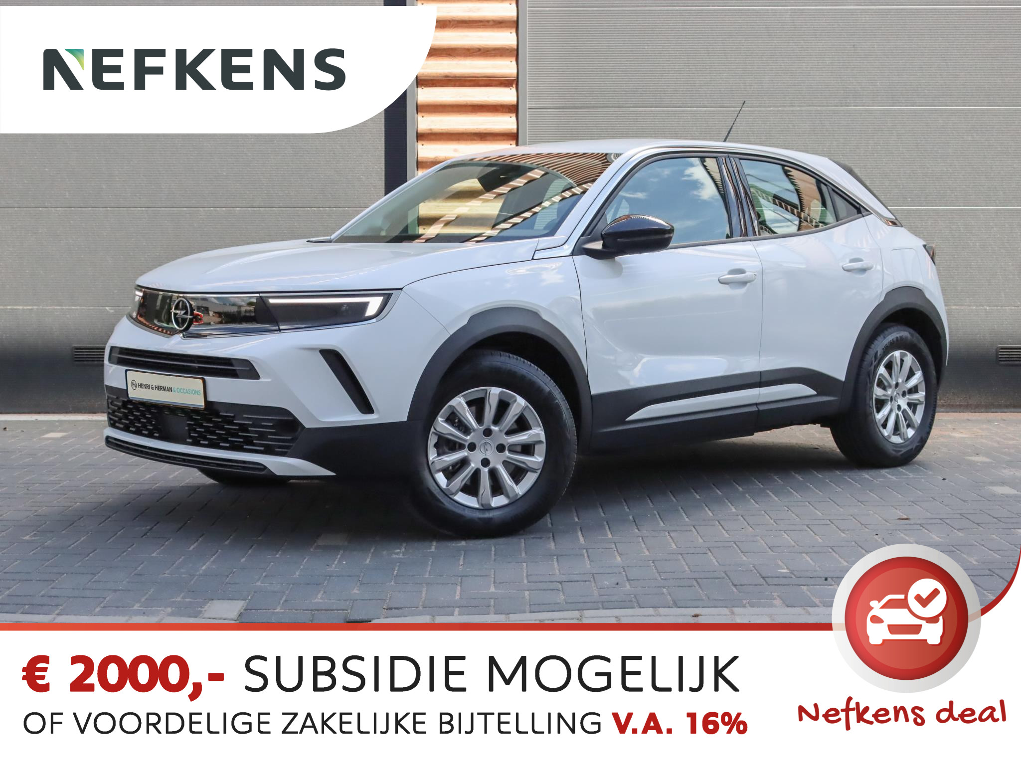 Opel Mokka Edition 50-kWh 11kW (3-FASE/EX.2.000 euro SUBSIDIE!!/DIRECT rijden!!)