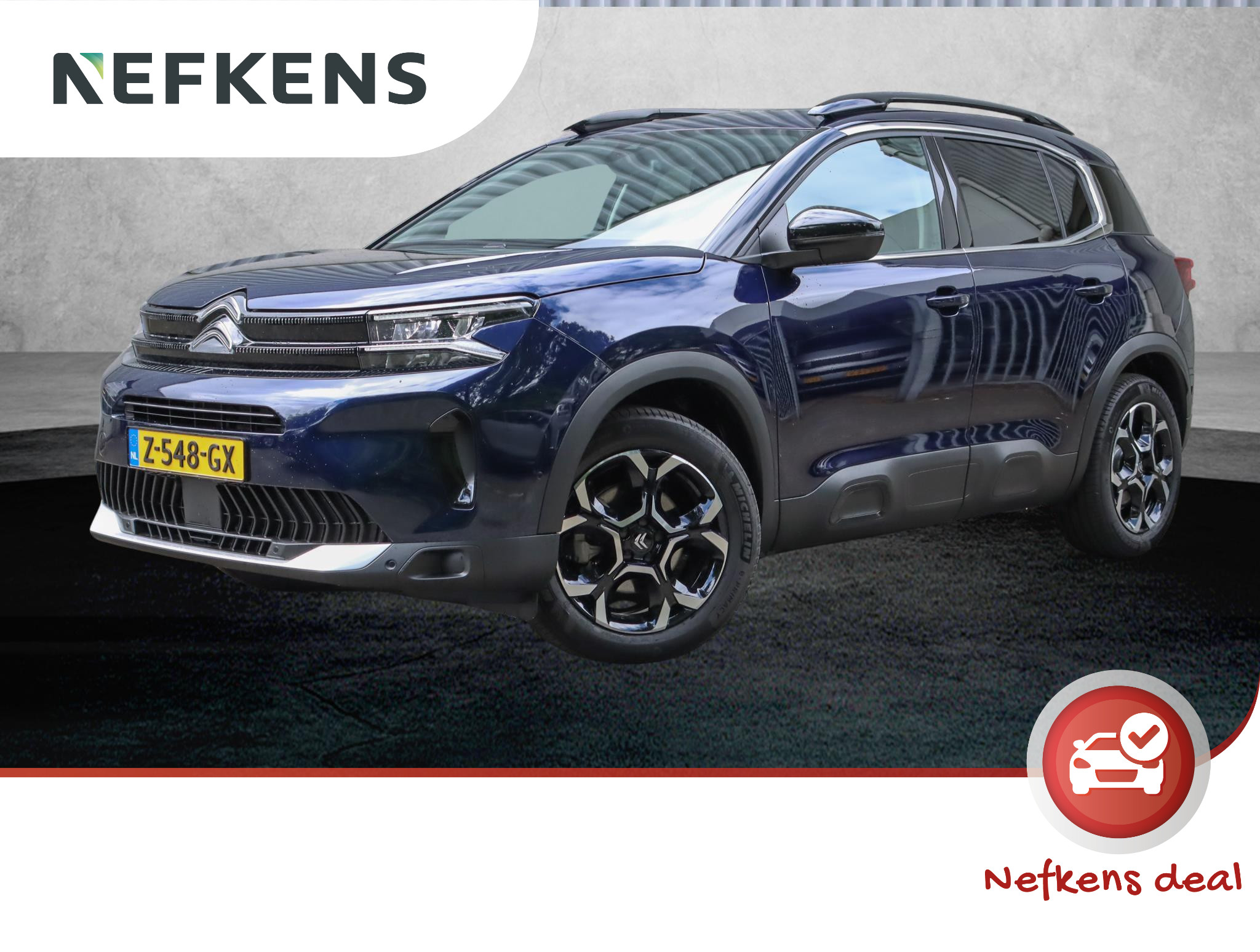 Citroën C5 Aircross 136pk Hybrid ë-Series (DIRECT rijden!!/Virt.Cockpit/Camera/FULL LED/Adap.Cruise)