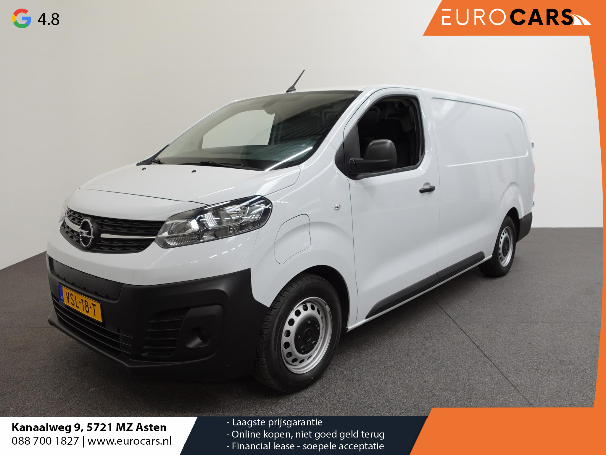 Opel Vivaro-e L3H1 Edition 75 kWh Automaat Airco Navi Cruise Control WLTP 317 km actieradius