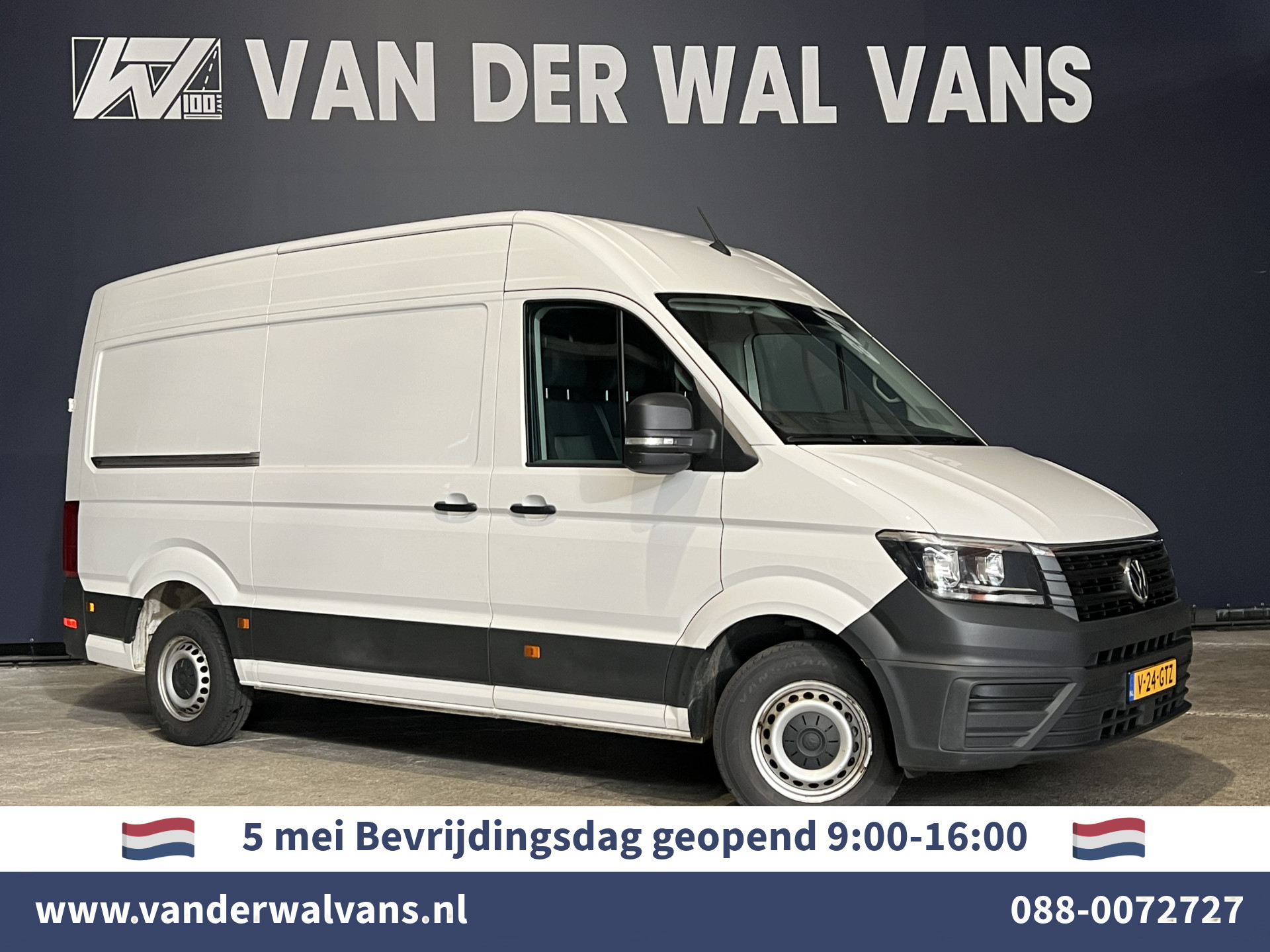 Volkswagen Crafter 2.0 TDI 140pk L3H3 L2H2 Euro6 Airco | Camera | Apple Carplay | Android Auto Bijrijdersbank