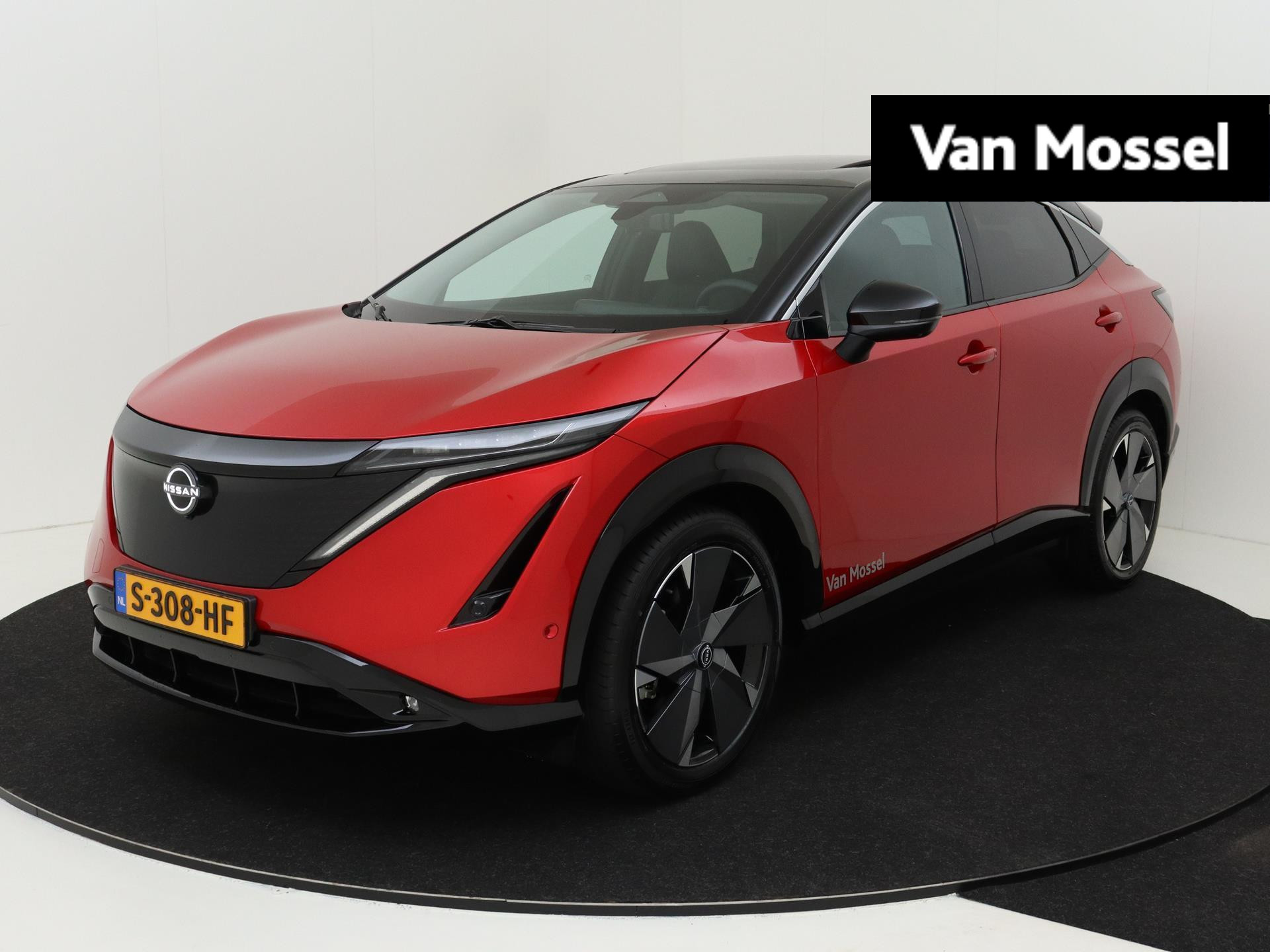 Nissan ARIYA Evolve 91 kWh | Panorama-dak | Stoelverwarming/ventilatie | 360 Camera | Carplay | Warmtepomp