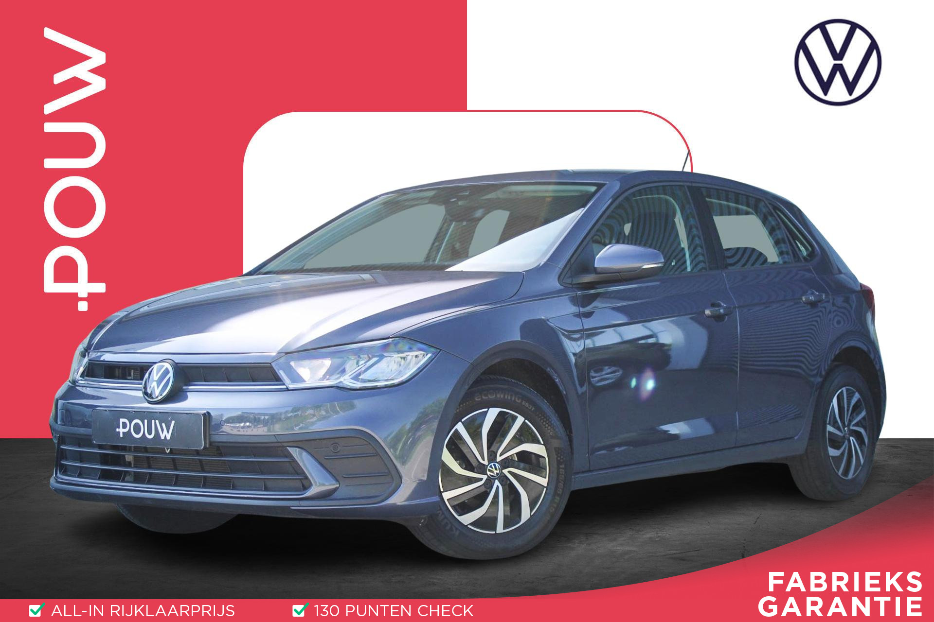Volkswagen Polo 1.0 TSI Life 95pk DSG Life | Camera Achter | Cruise Control | Apple Carplay & Android Auto |