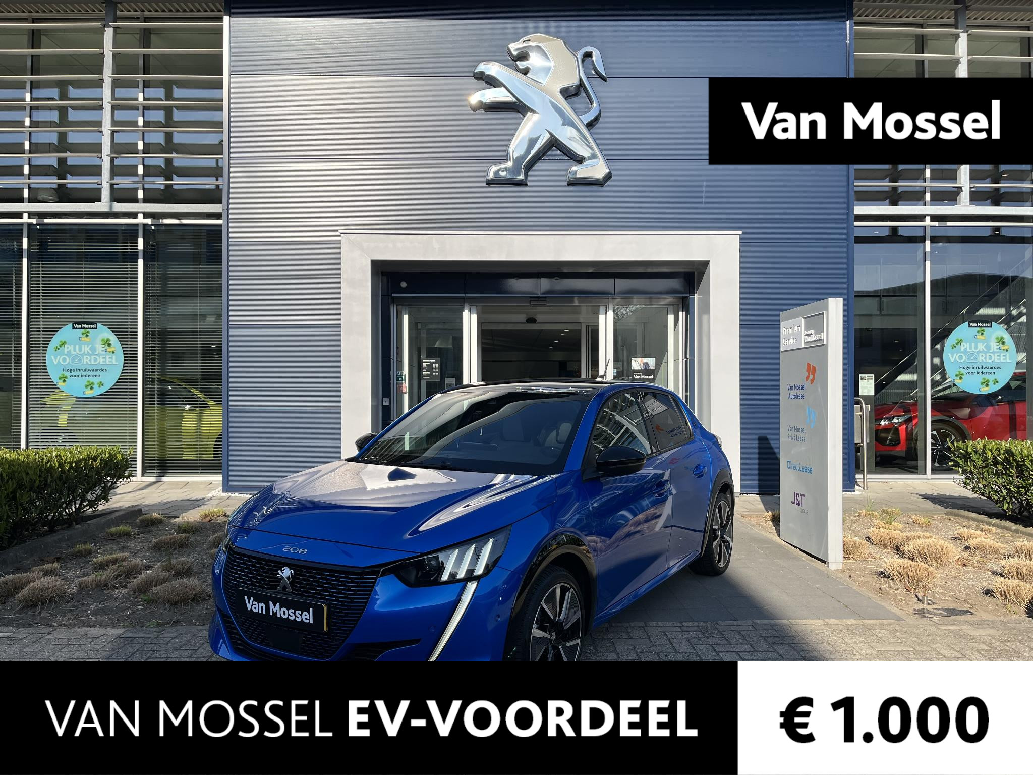 Peugeot e-208 EV GT 350 50 kWh | Panoramadak | Navigatie | Camera | Zeer compleet!